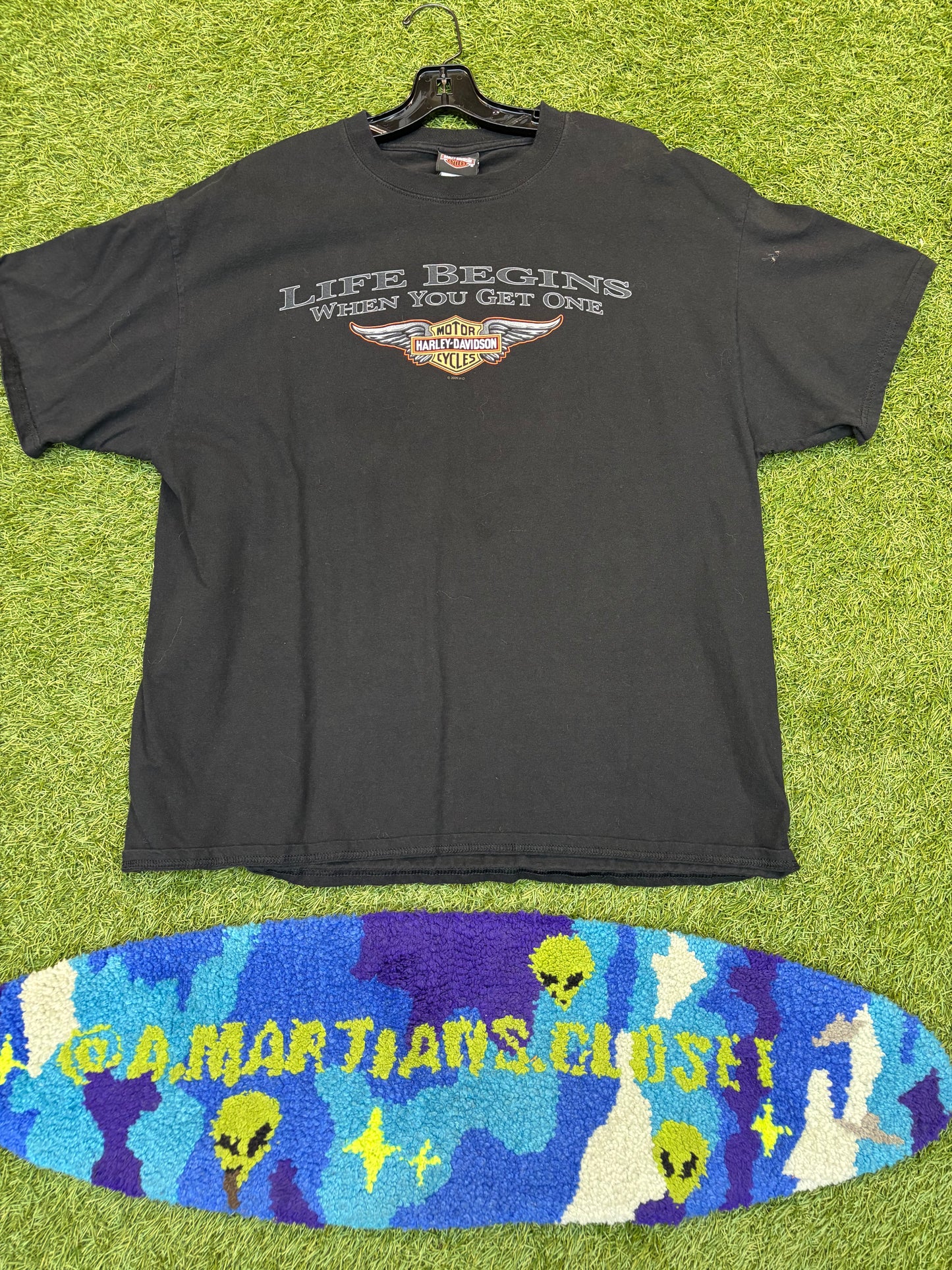 Vintage Harley-Davidson "Life Begins When You Get One" Tee