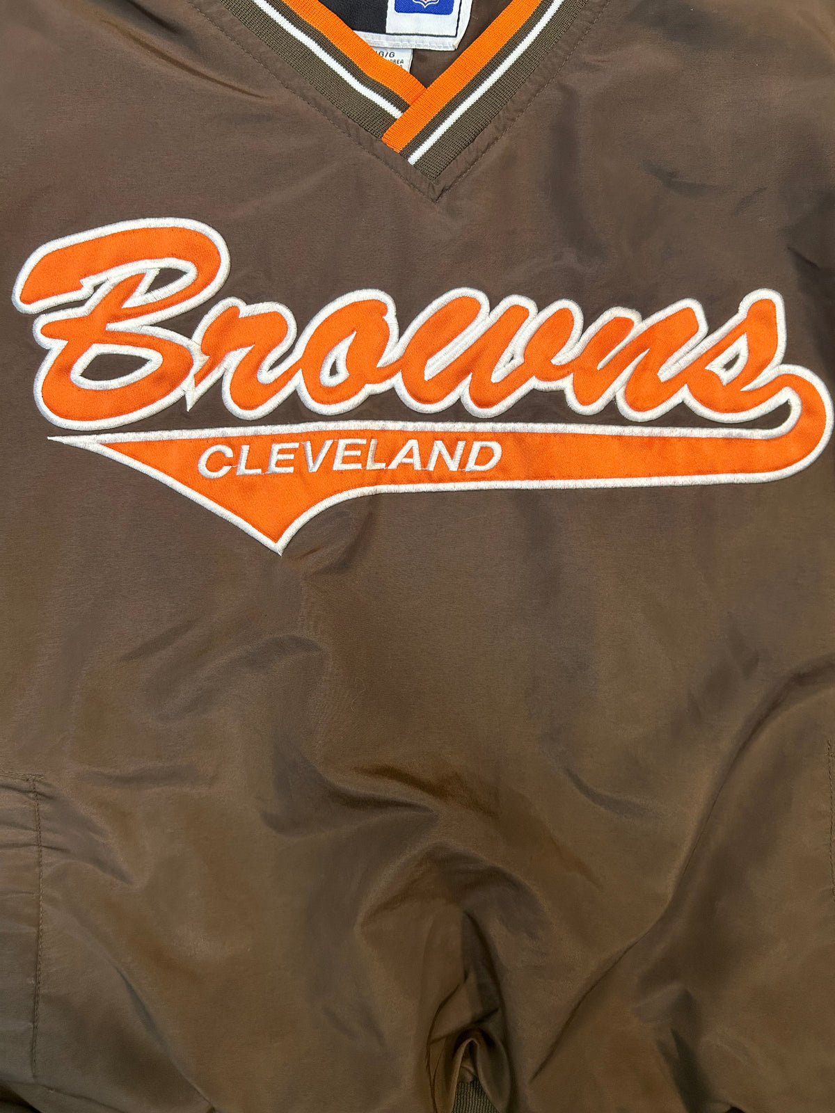 Vintage 90s Puma X NFL Cleveland Browns Pullover Fleece Crewneck