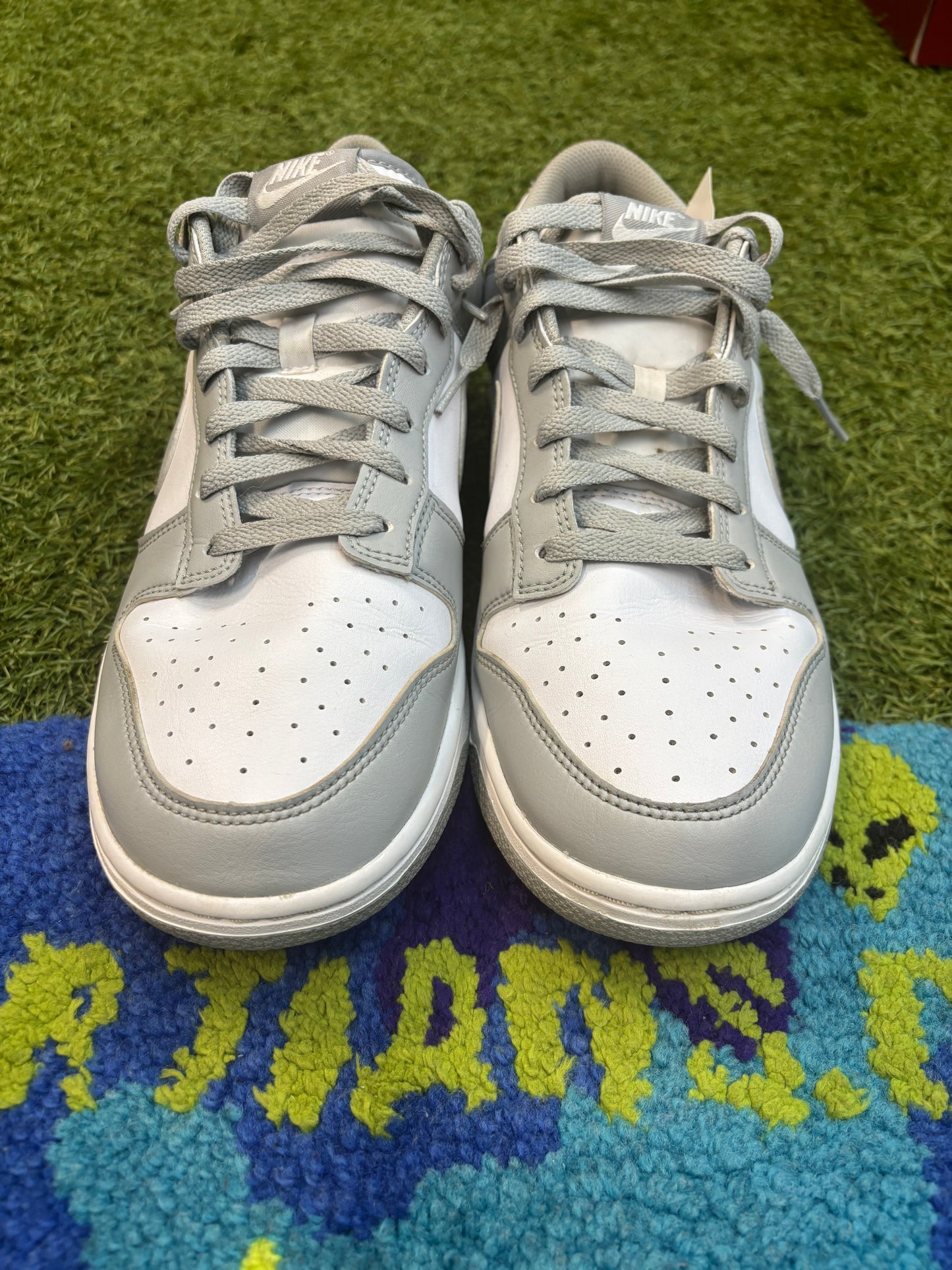 Nike Gray W/White Dunks