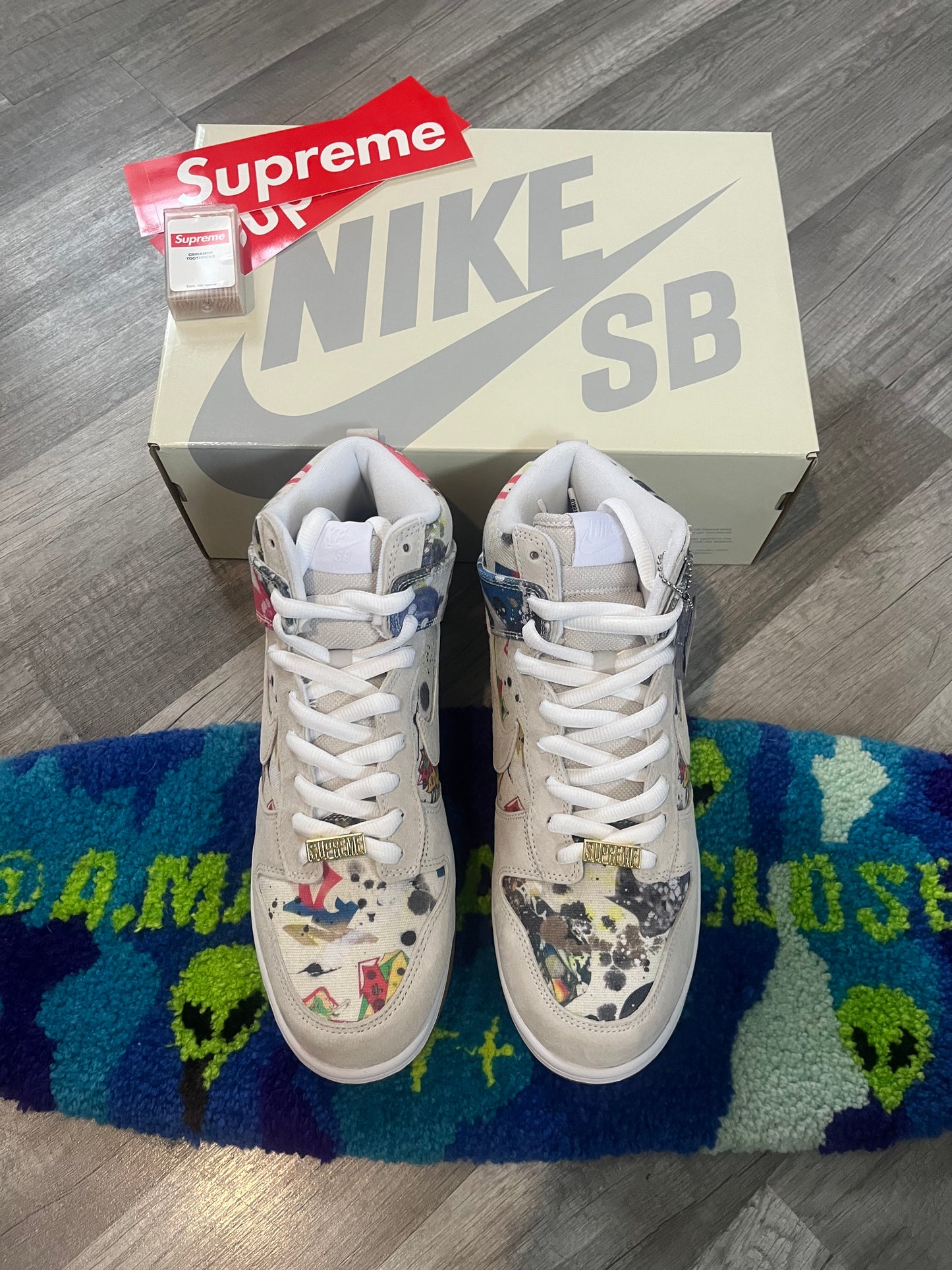 Supreme x Nike SB Dunk High Rammellzee