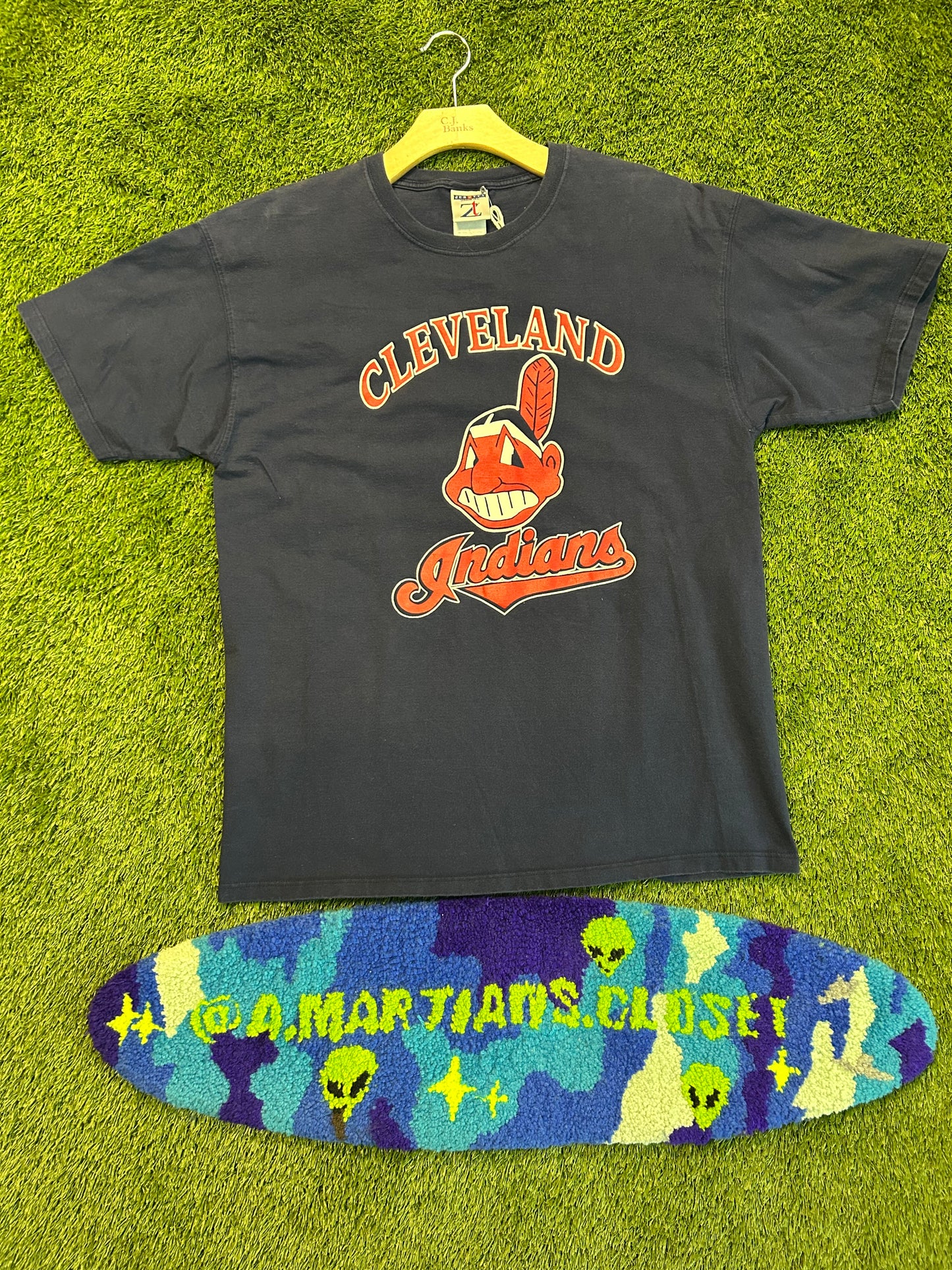 Y2K Jerzees Tag Cleveland Indians Tee