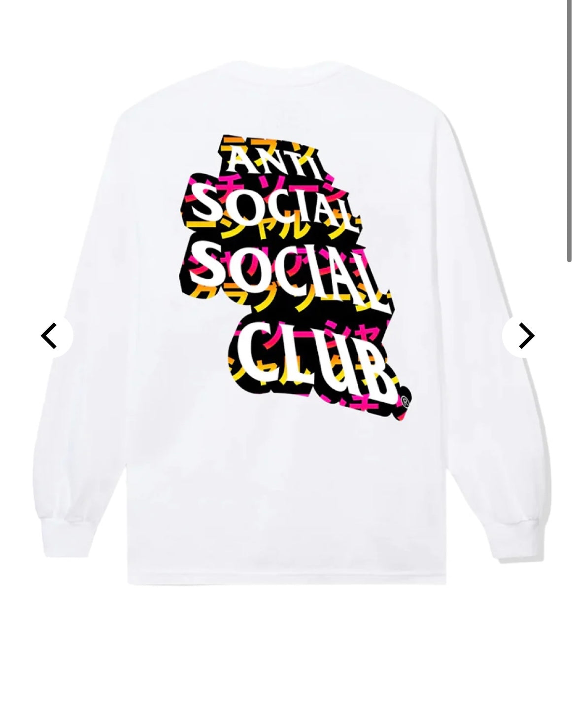 Anti Social Social Club Twisted Quickness L/S