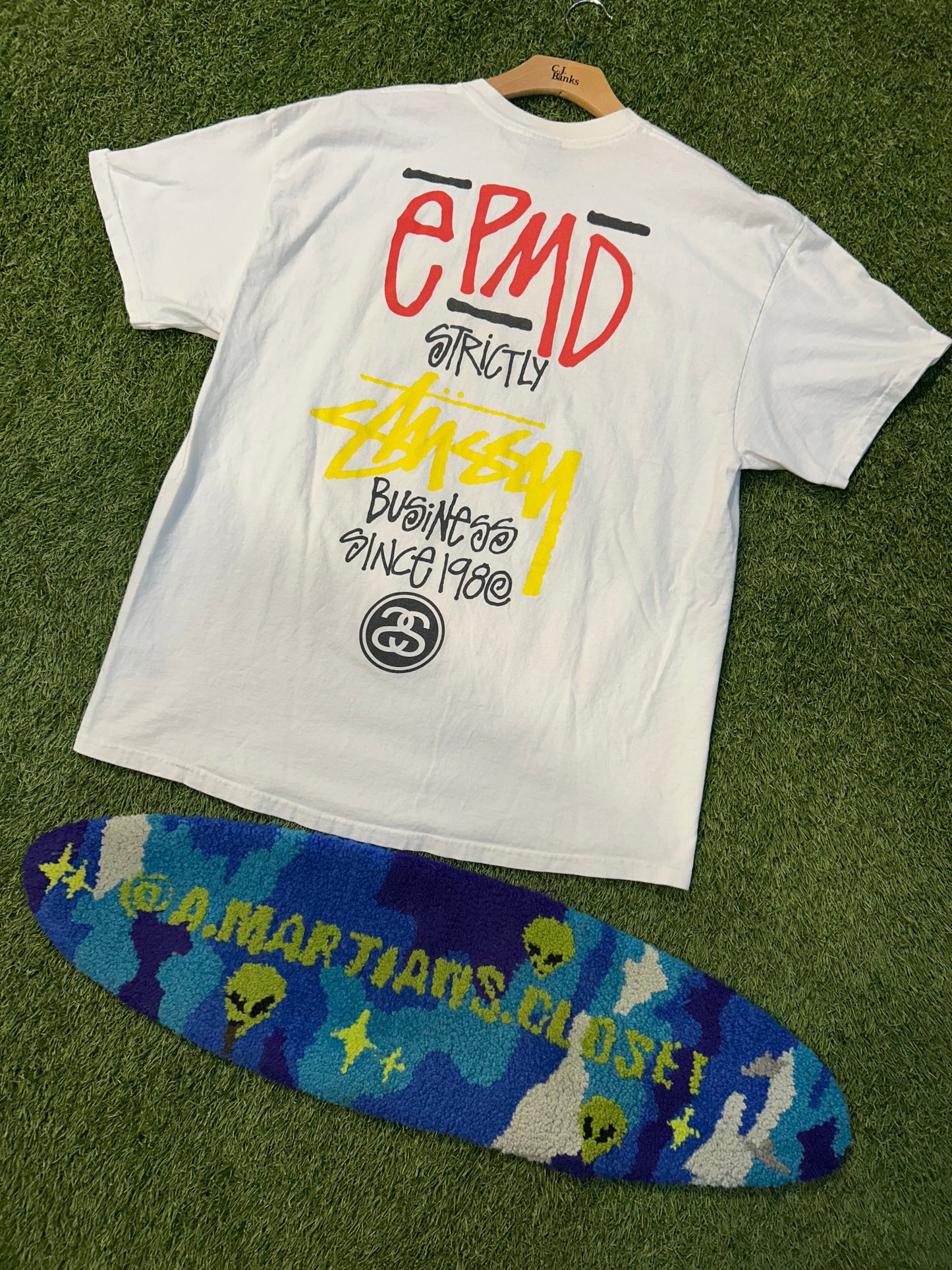 Vintage Stussy EMPD Strictly Business Rap Tee