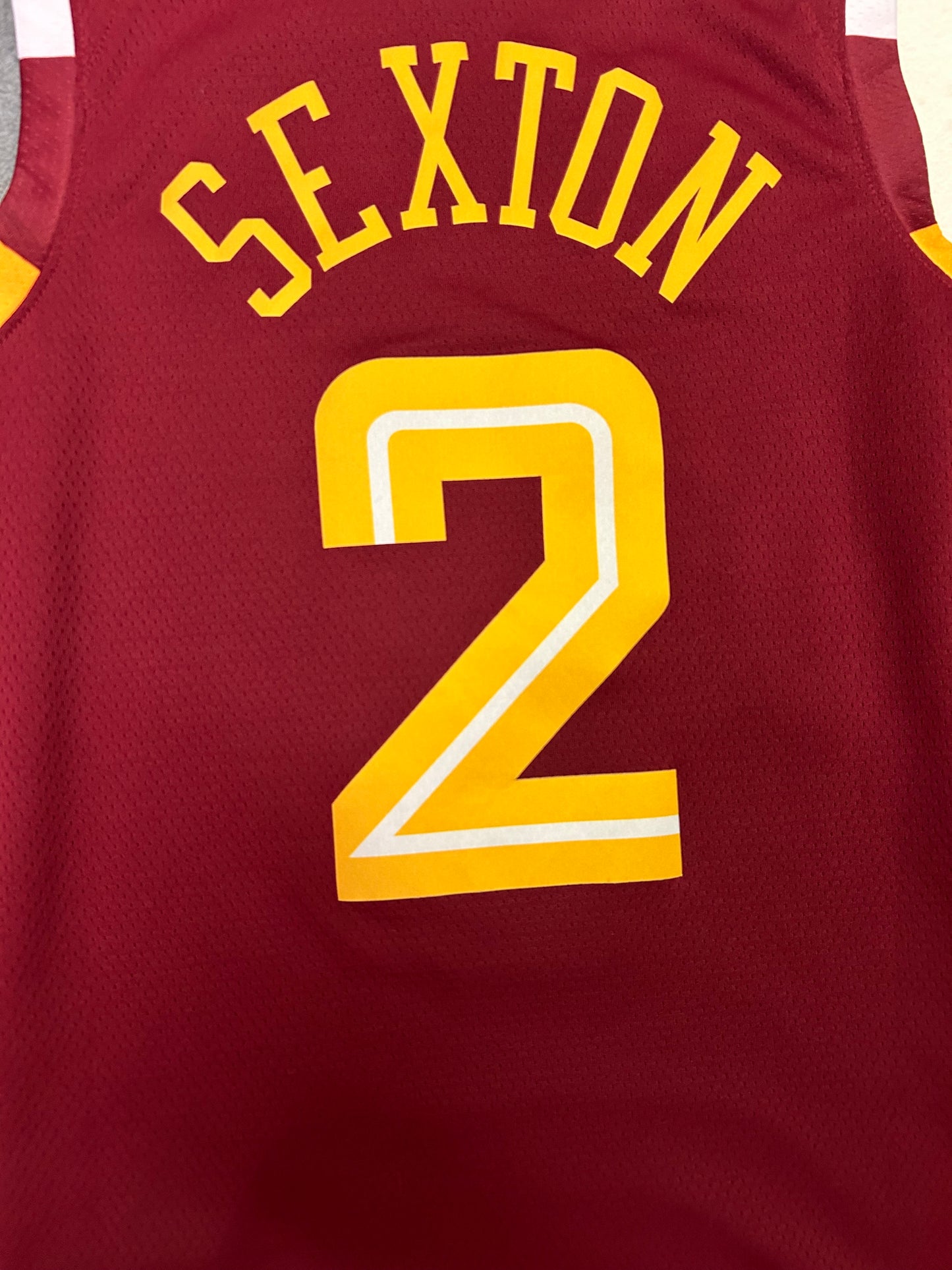 Retro Style Cleveland Cavaliers Sexton Jersey