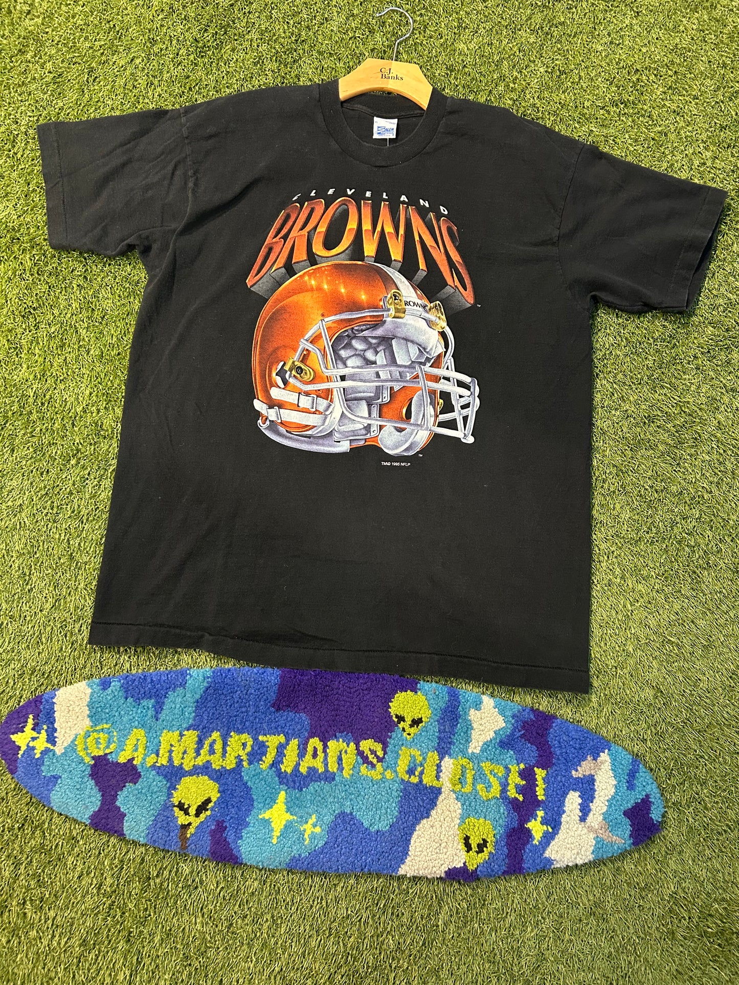 Vintage 1995 NFL Cleveland Browns Helmet Tee
