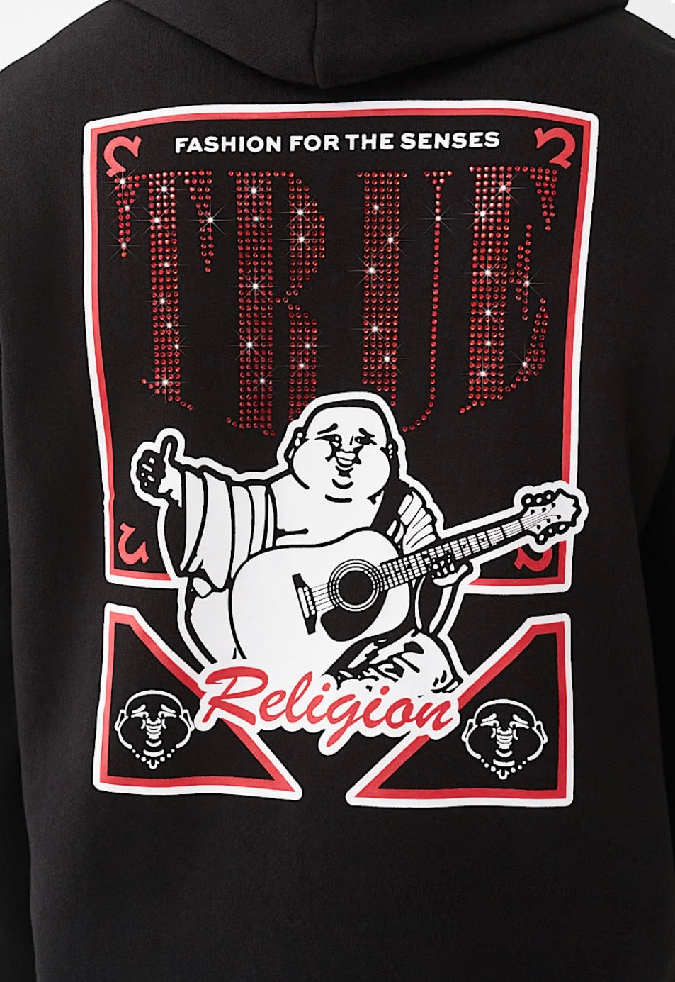 True Religion Buddha Card Black Jacket