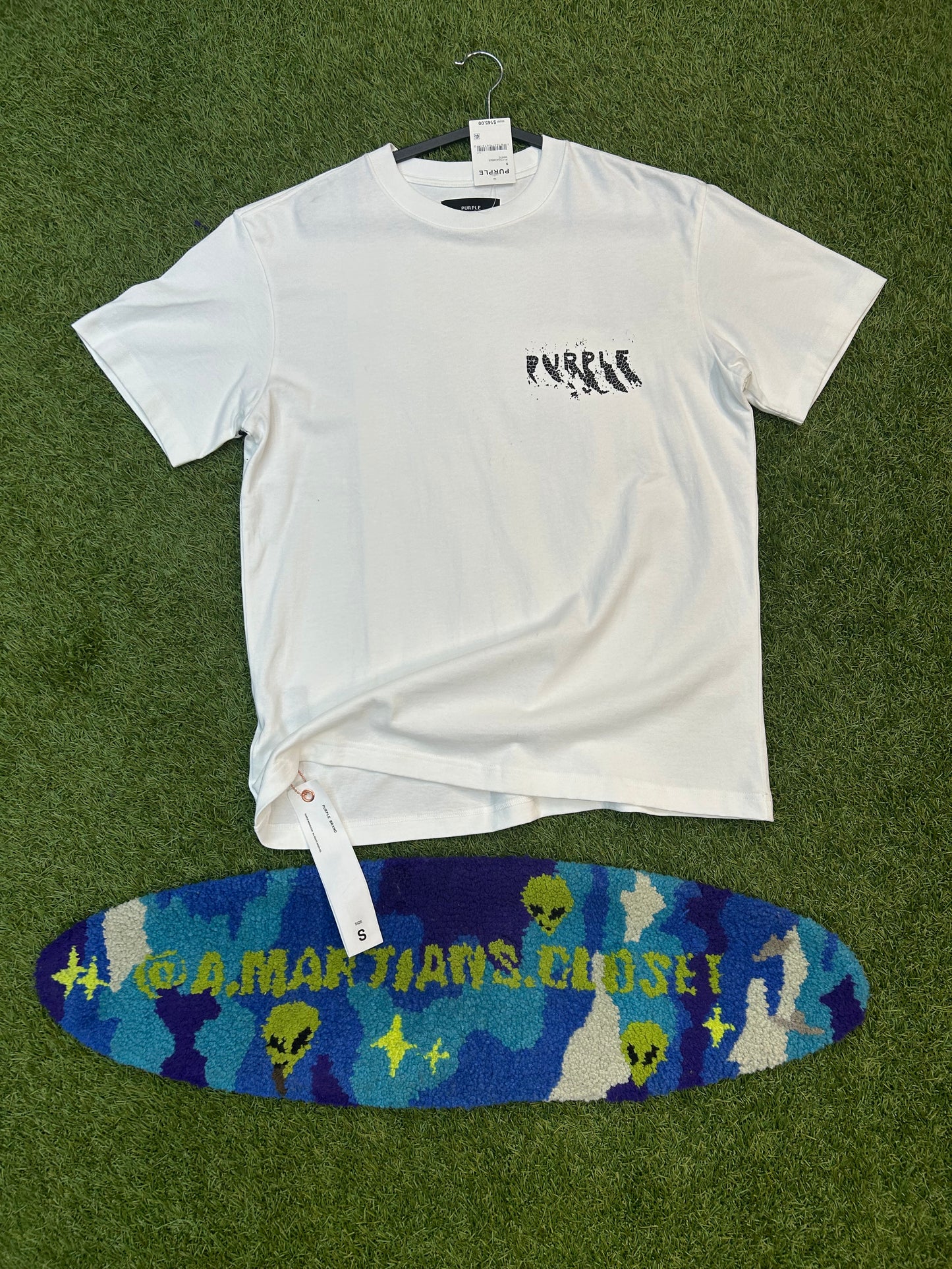 Purple The Brand Big Logo On The Back Tee