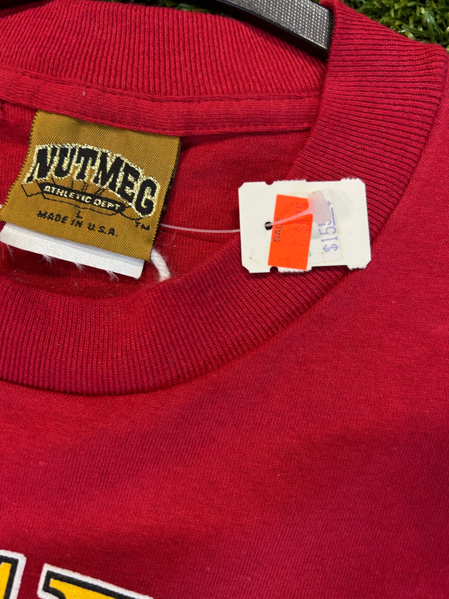 Vintage 90s Washington Redskins NFL Nutmeg W/Signature
