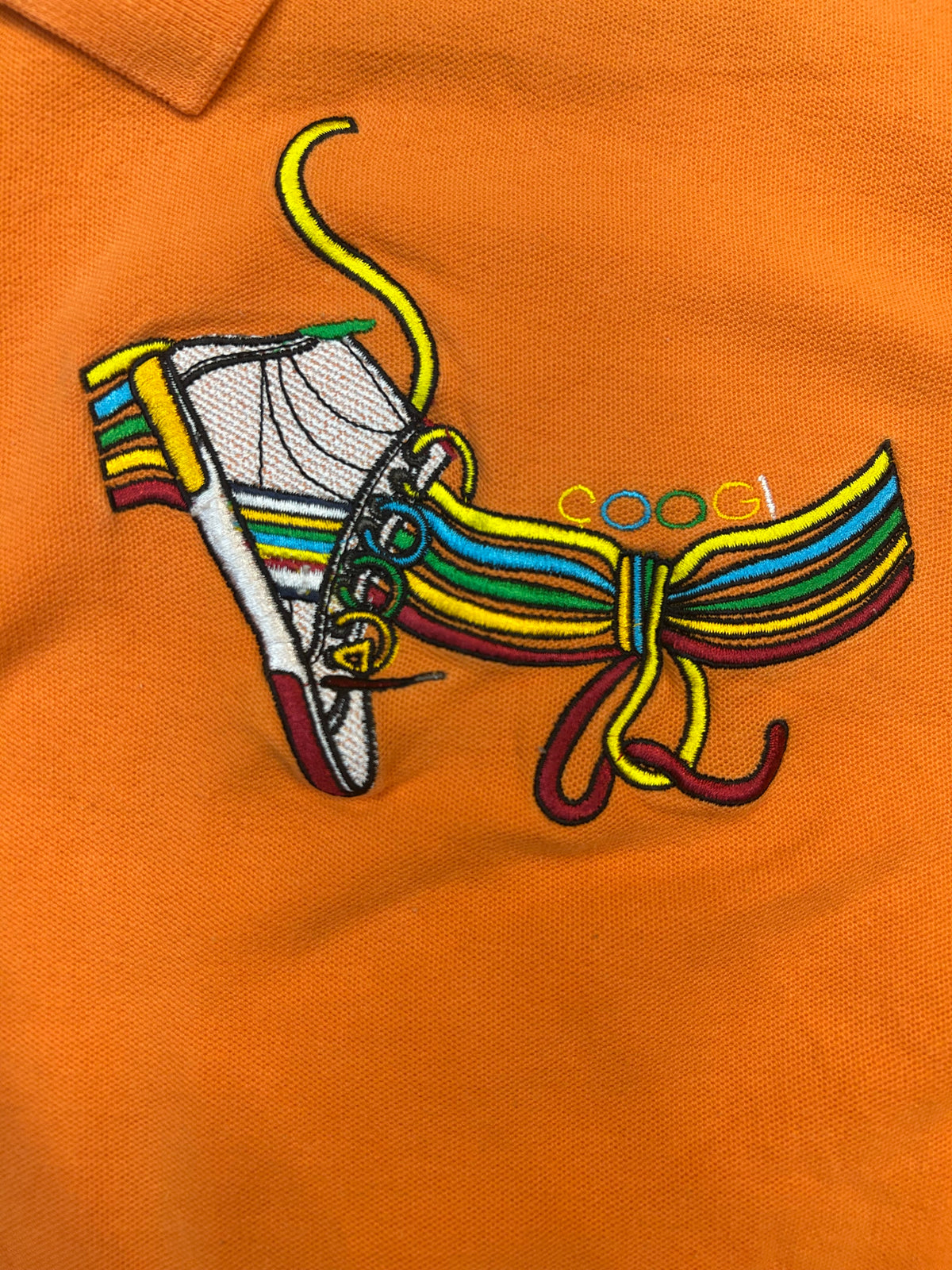 Y2K Coogi Sneaker Logo Polo