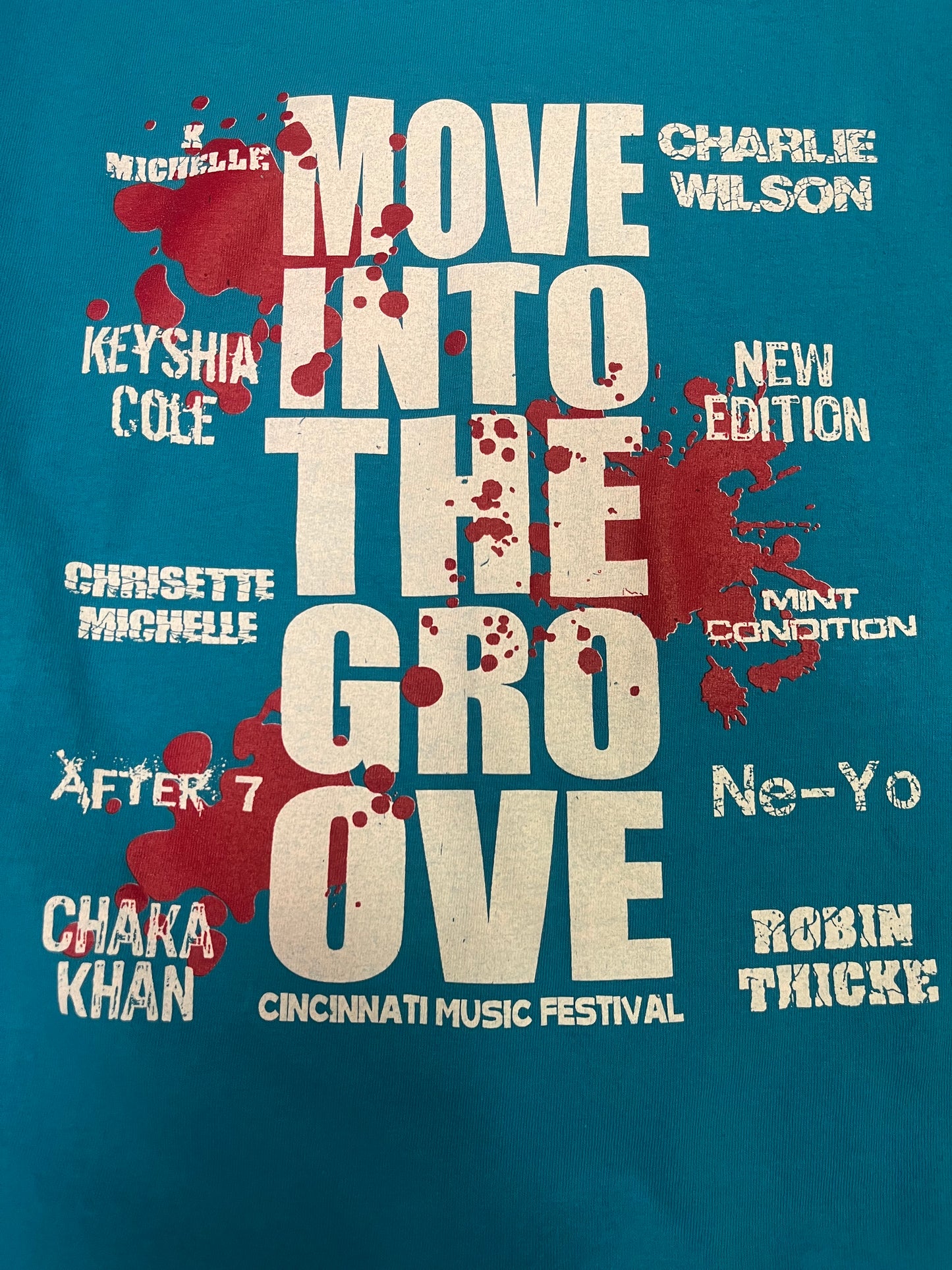 Vintage 2014 Cincinnati Music Festival Tee