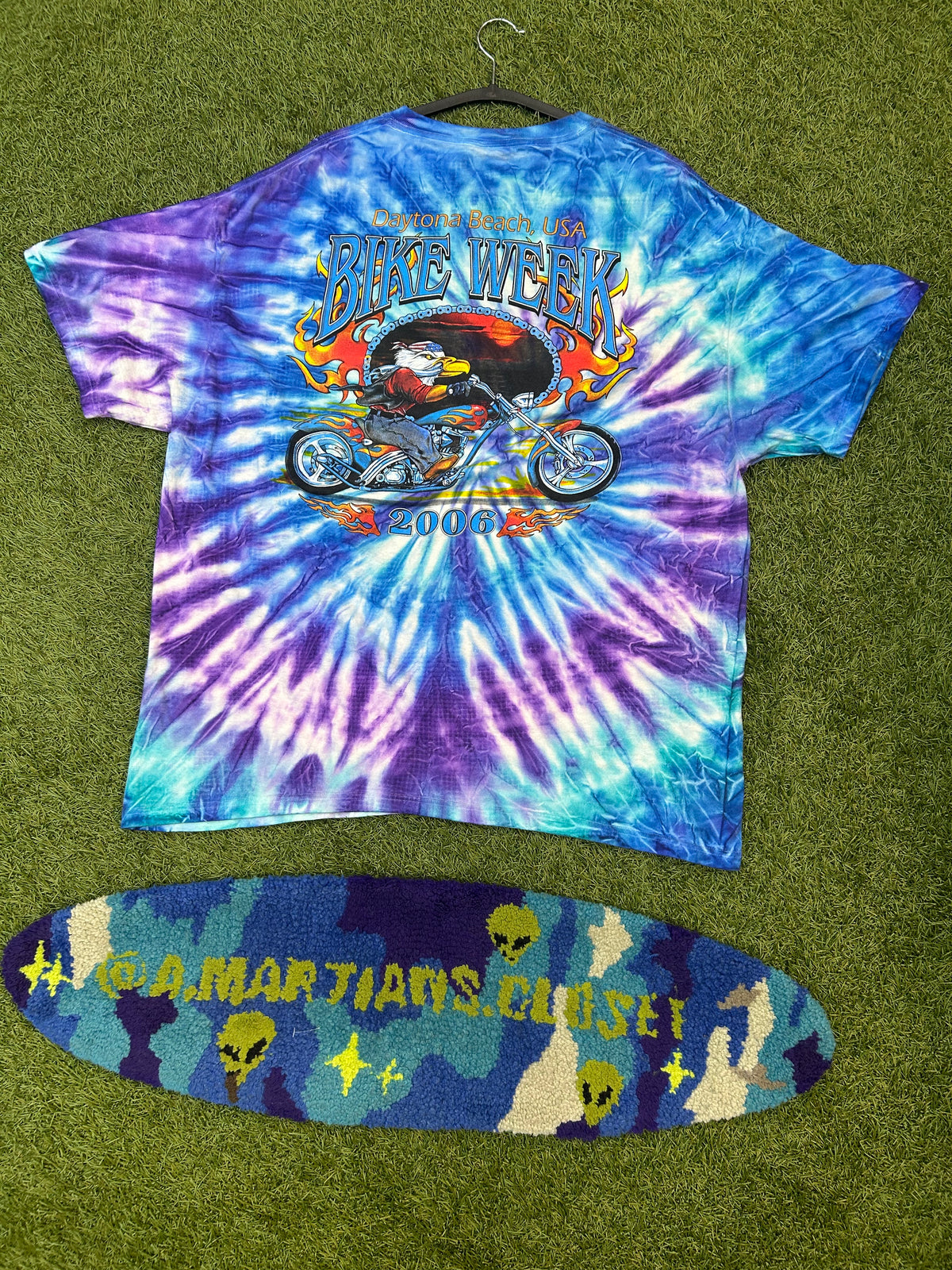 Y2K Daytona Beach Bike Week Tye Dye Tee