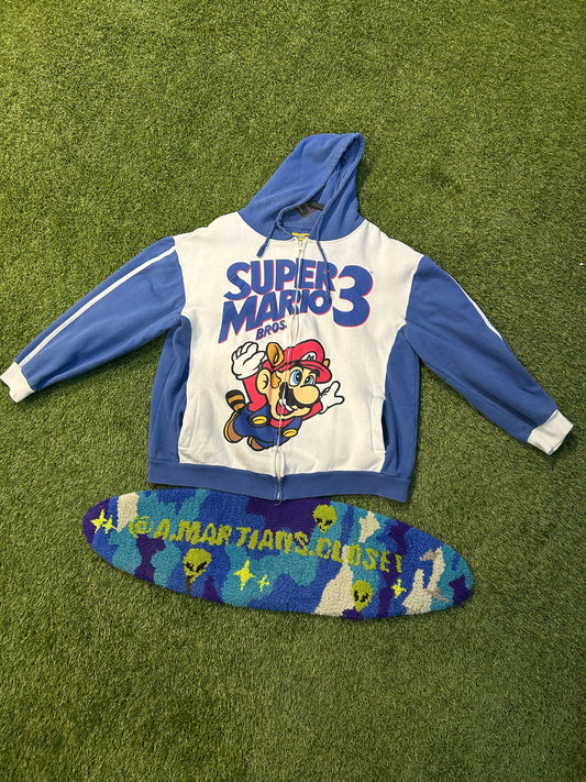 2009 Nintendo Super Mario Bros 3 Zip Up Jacket