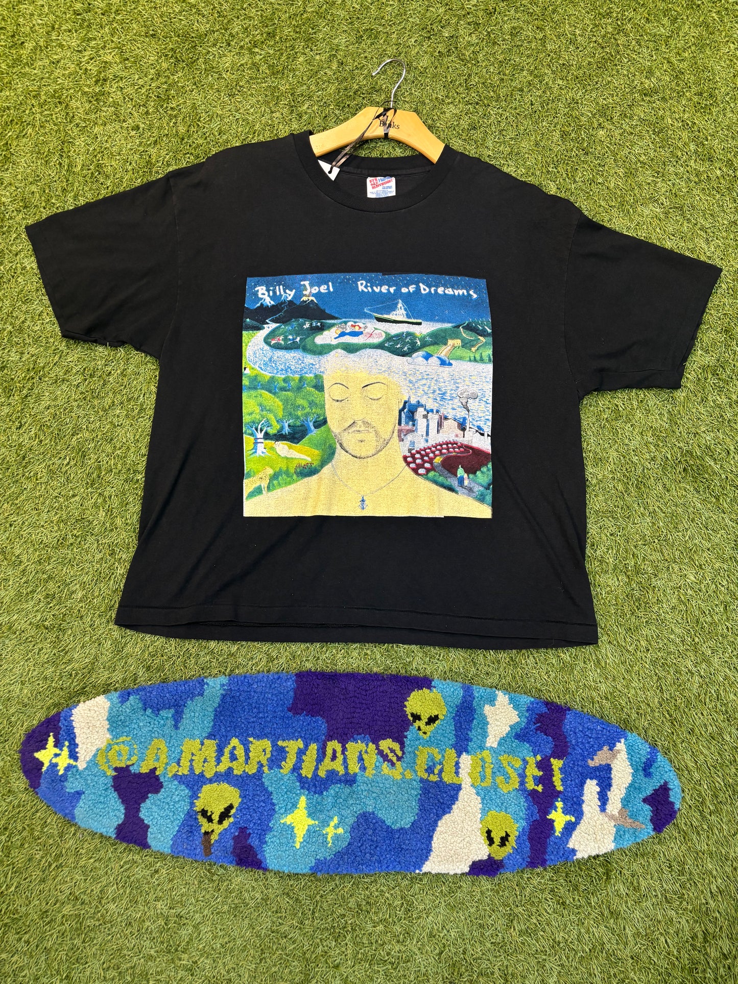 Vintage 1993 Billy Joel River Of Dreams Tour Tee