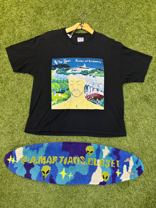 Vintage 1993 Billy Joel River Of Dreams Tour Tee