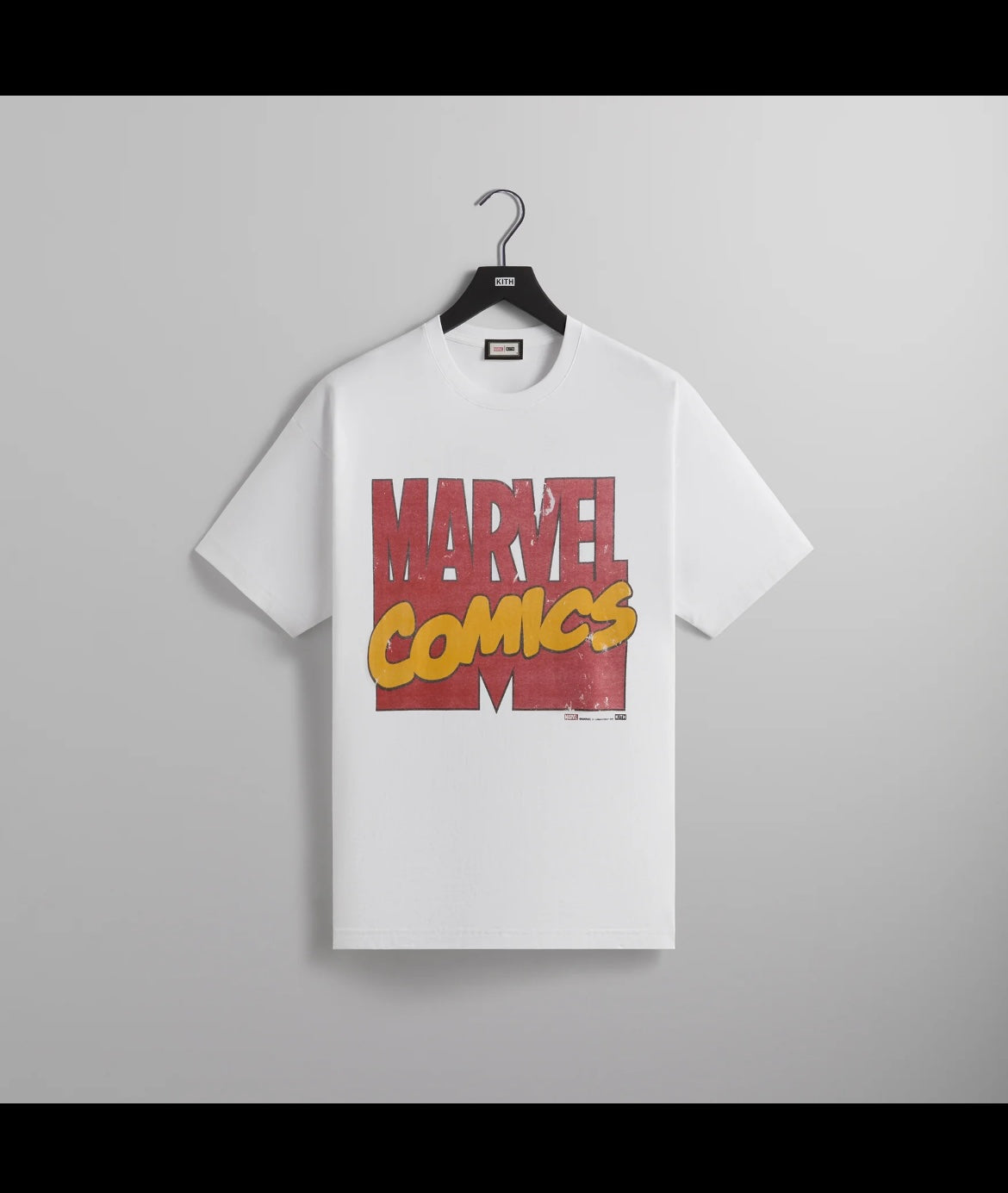 Kith x Marvel Comics Vintage Look Tee