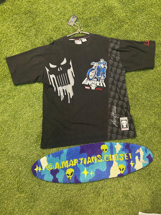 Rare Vintage Marvel X Johnny Blaze Punisher Tee