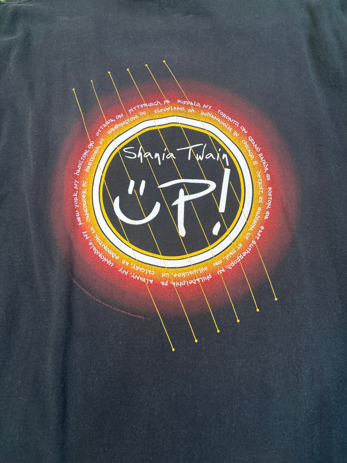 Vintage Shania Twain UP! Tour Tee
