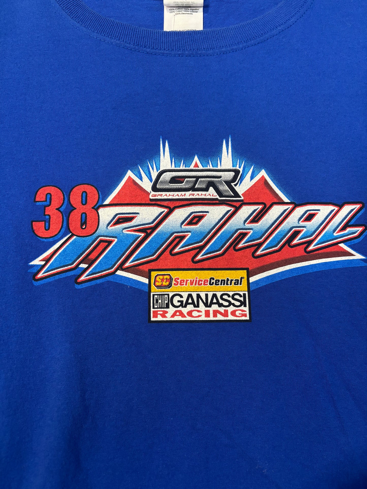 Y2k Graham Rahal Indy Car Series Honda Racing Tee