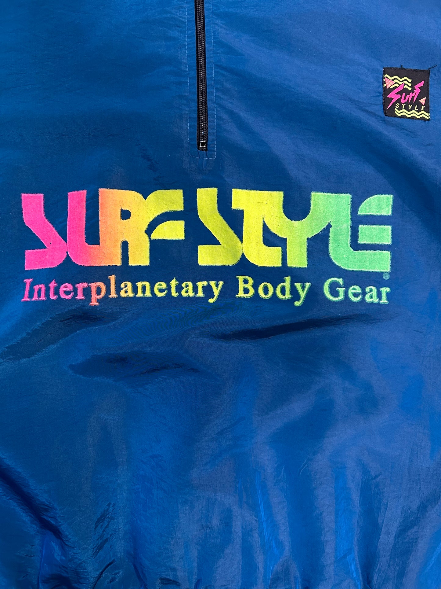 Vintage Surf Style HalfZip Jacket