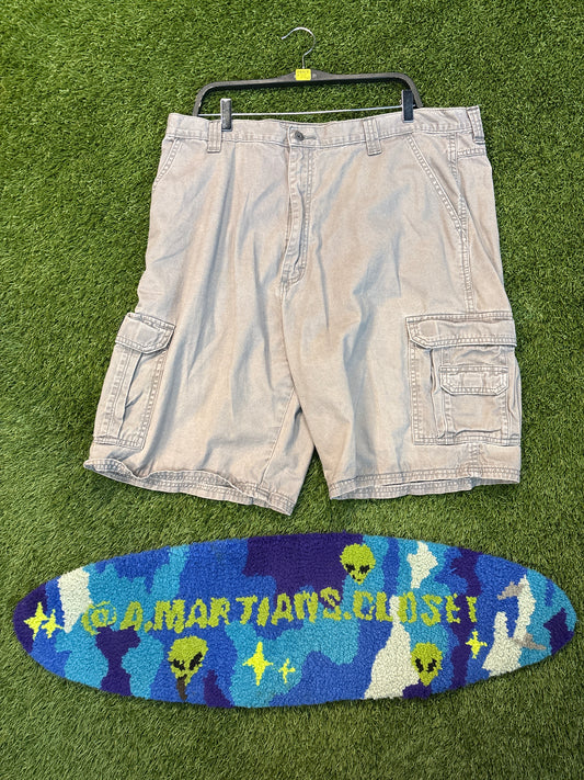 Wrangler Grey Cargo Shorts Size 40