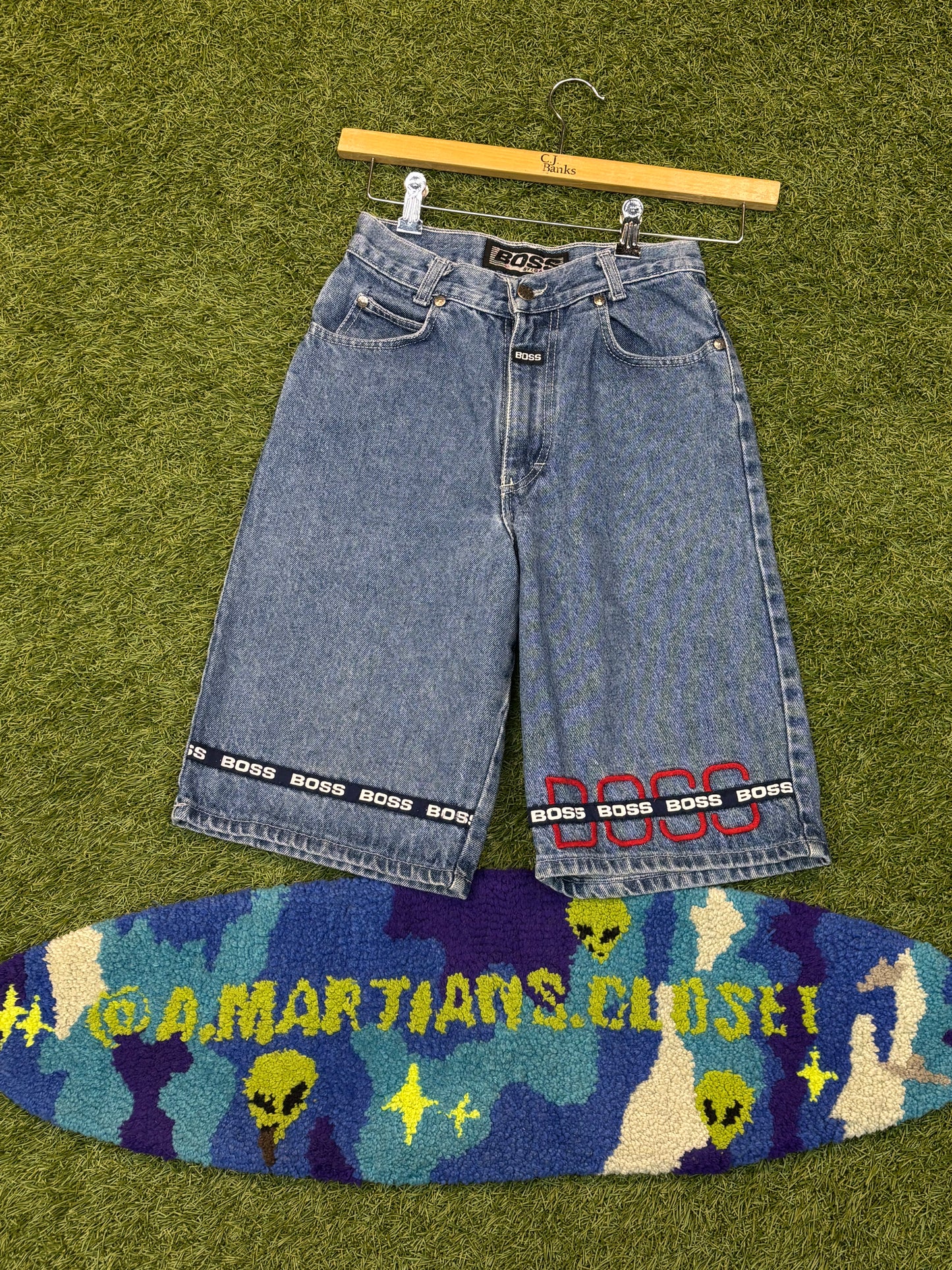 90s BOSS Brand Jorts