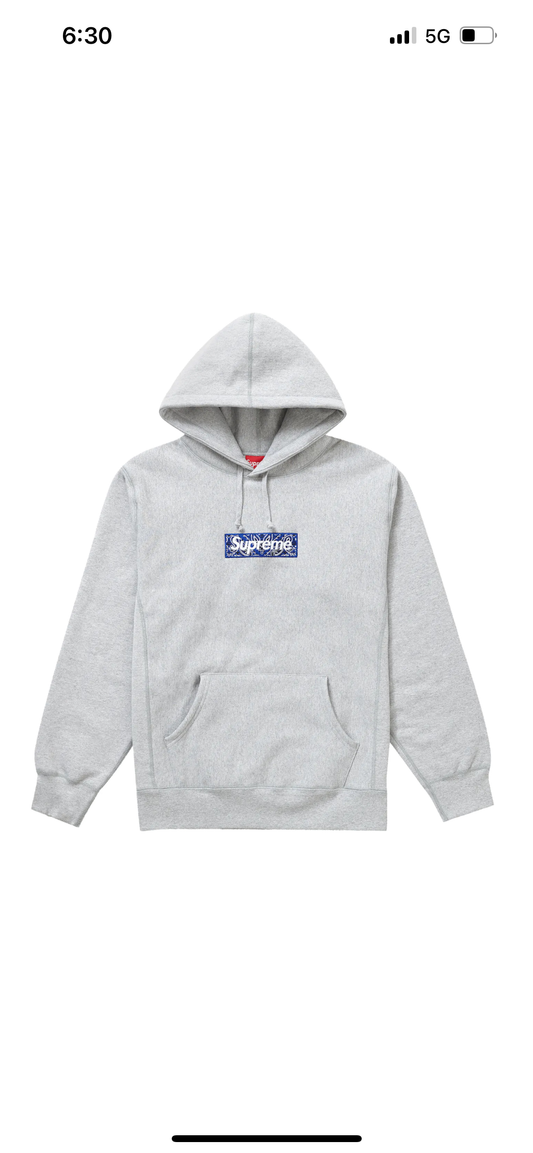 Supreme Bandana Box Logo Hoodie