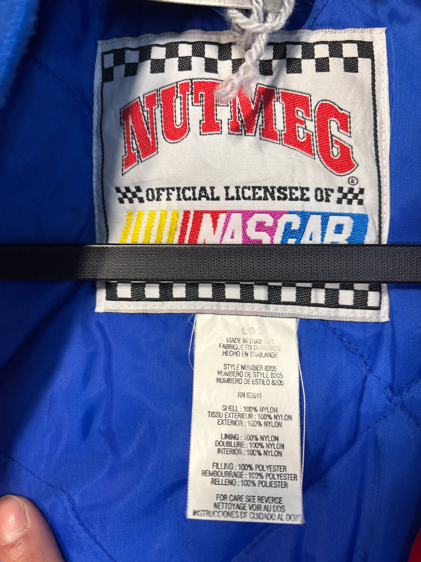 Vintage 90s Nutmeg Jeff Gordan #24 Race Jacket