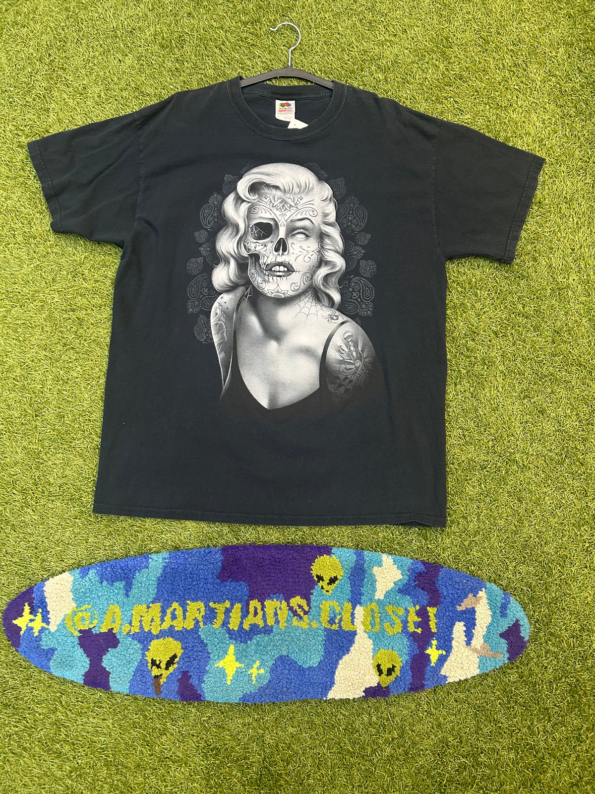 Y2K Marilyn Monroe Sugar Skull Tee