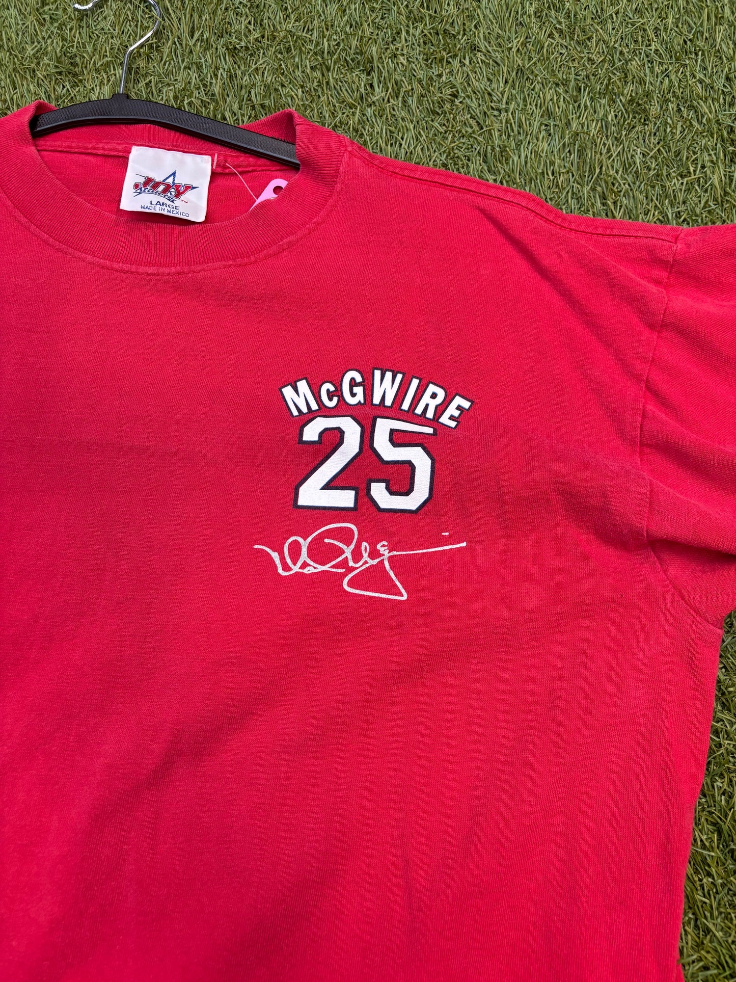 Y2K Mark Mcgwire #25 Jersey Tee