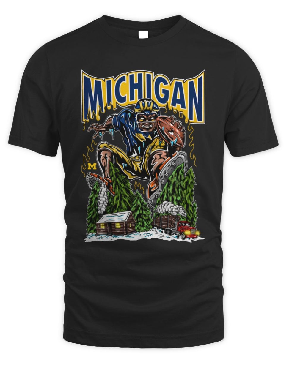 Warren Lotus X NCAA Michigan Limber Tee