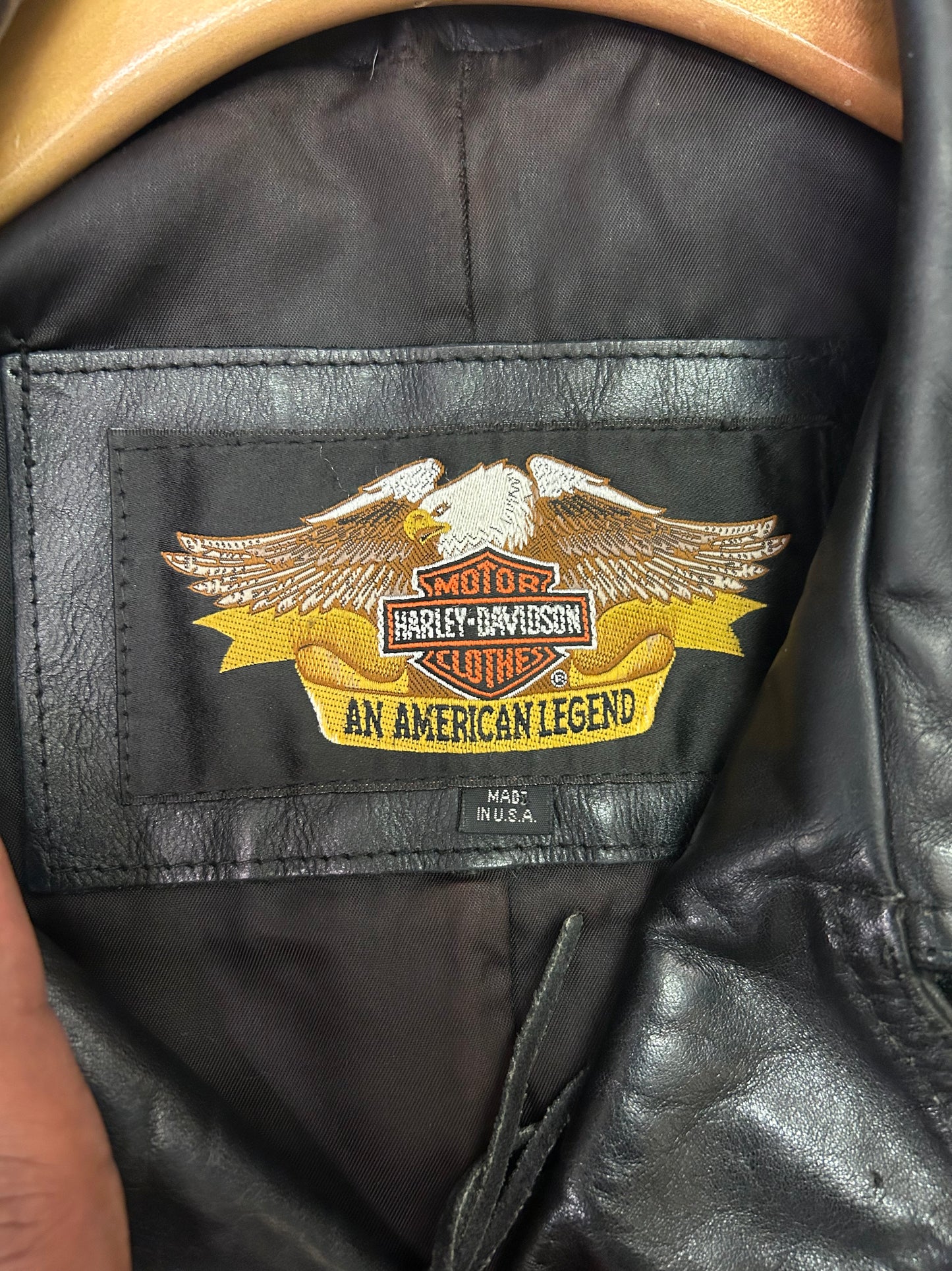 Vintage 2000s Harley Davidson Leather Jacket