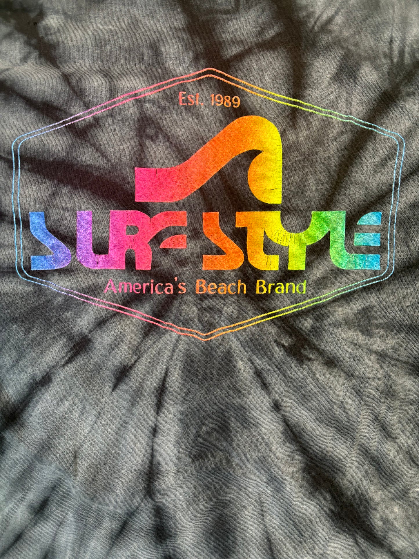 Surf Style Clearwater Florida Tie Dye Tee