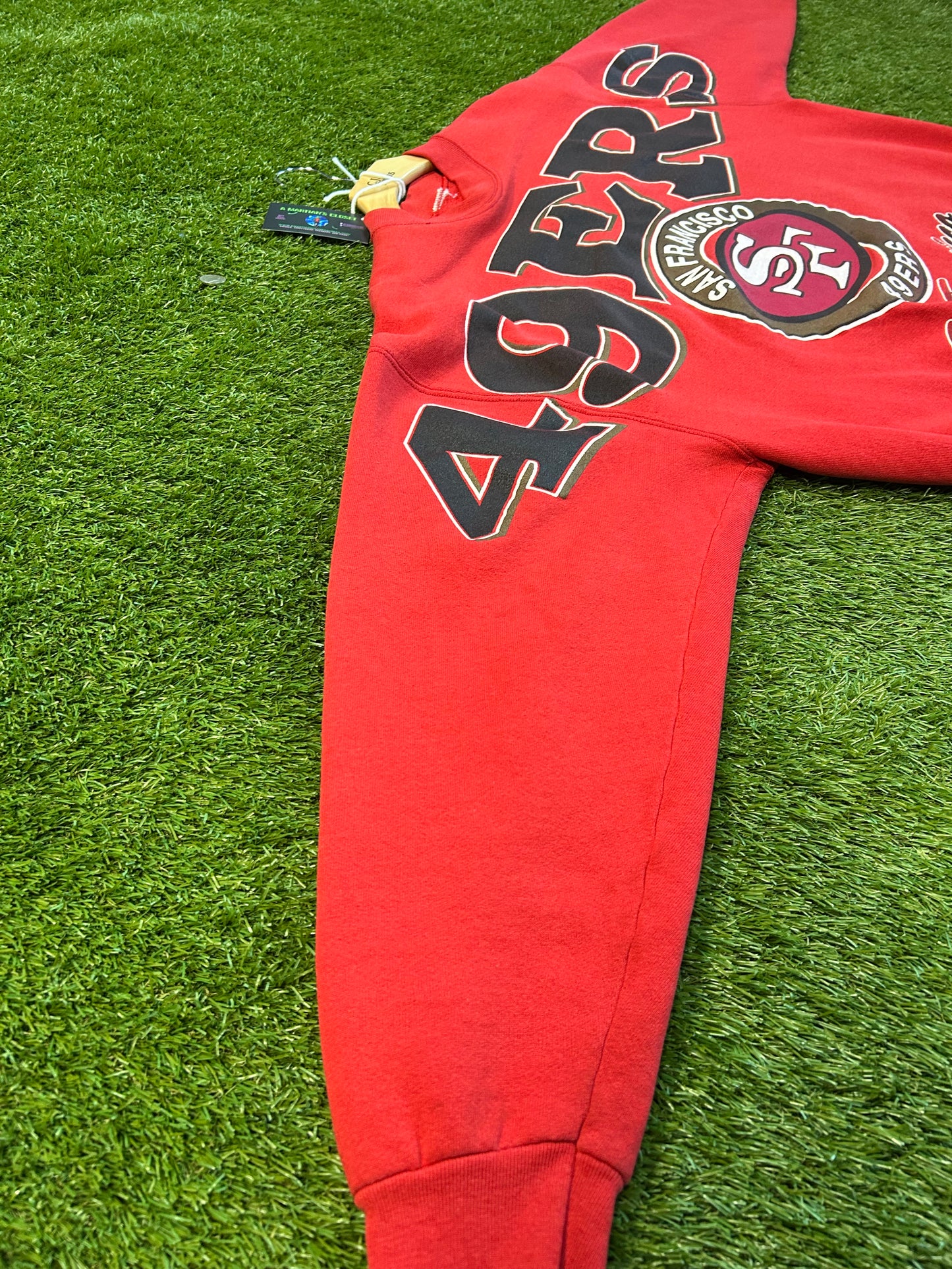 Vintage 1995 San Francisco 49ers Big Print Crewneck