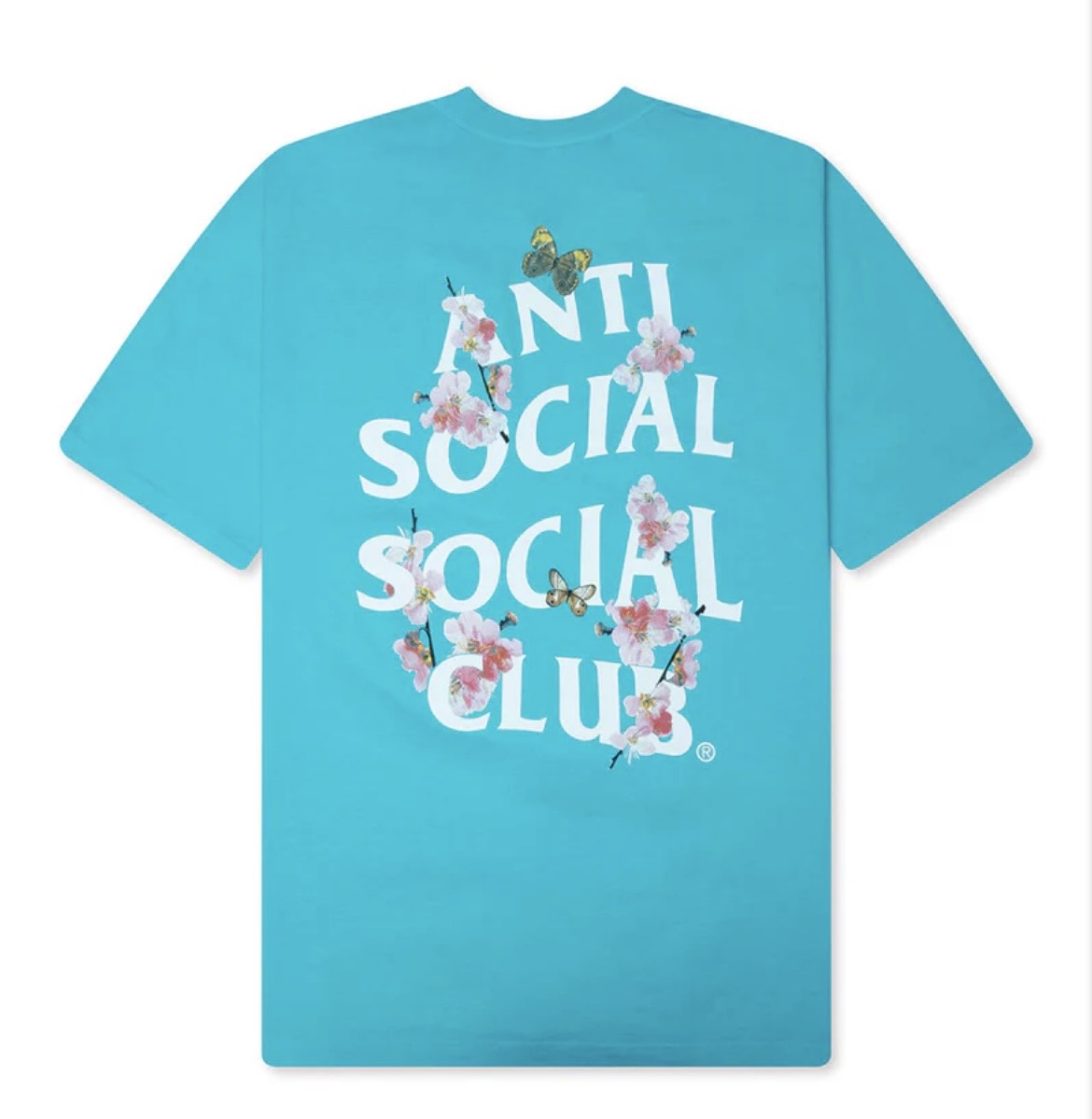 Anti Social Social Kkoch Baby Blue Tee