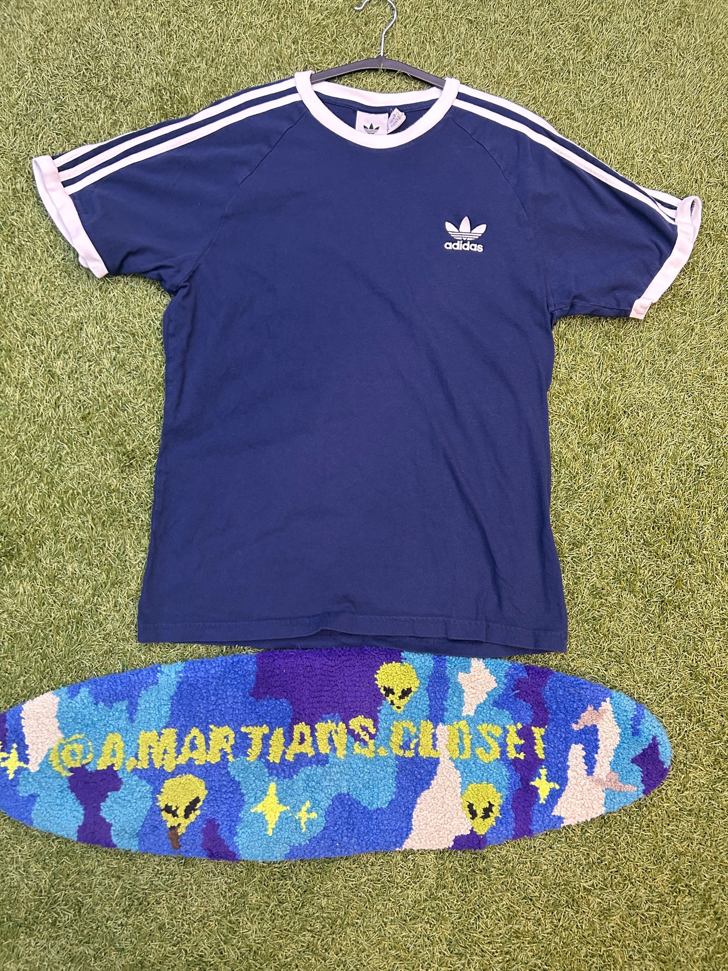 New Age Adidas Navy Blue Tee