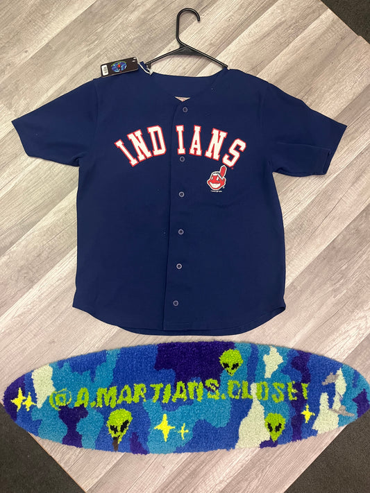 Vintage 2001 Cleveland Indians Jersey Shirt