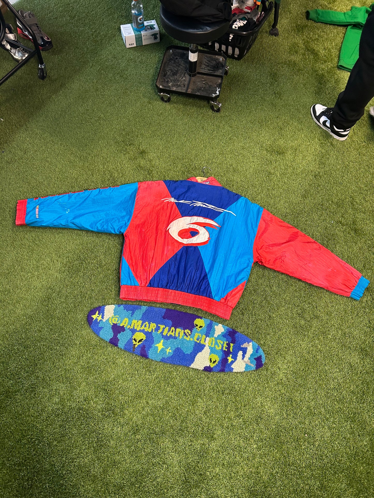 Vintage Mark Martin Valvoline #6 NASCAR Jacket