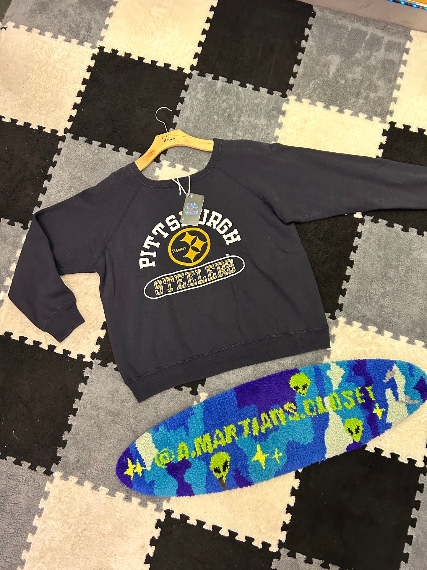 Vintage Champion Brand Pittsburgh Steelers Women’s Crewneck