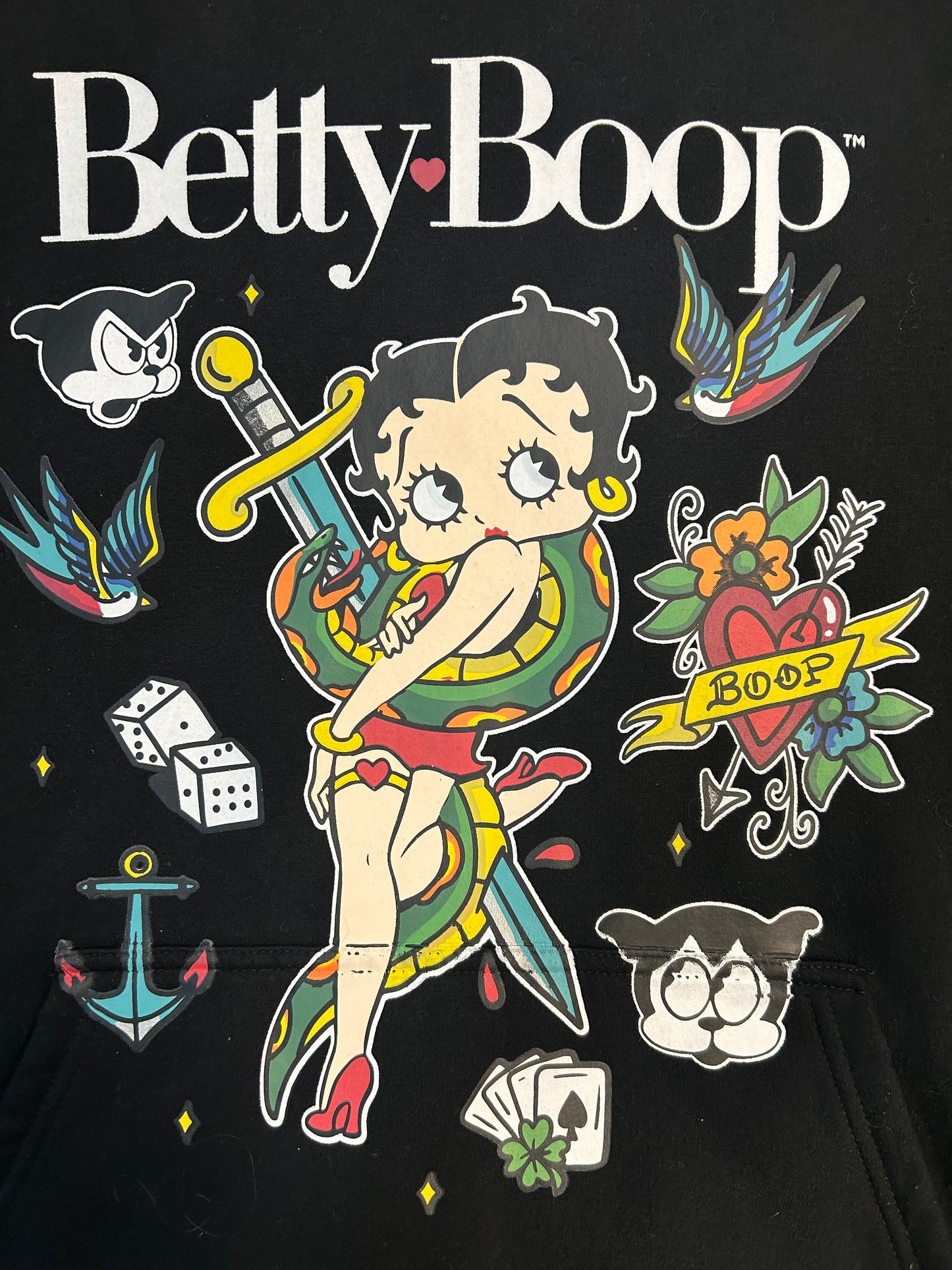 Reason Brand Betty Boop Hoodie