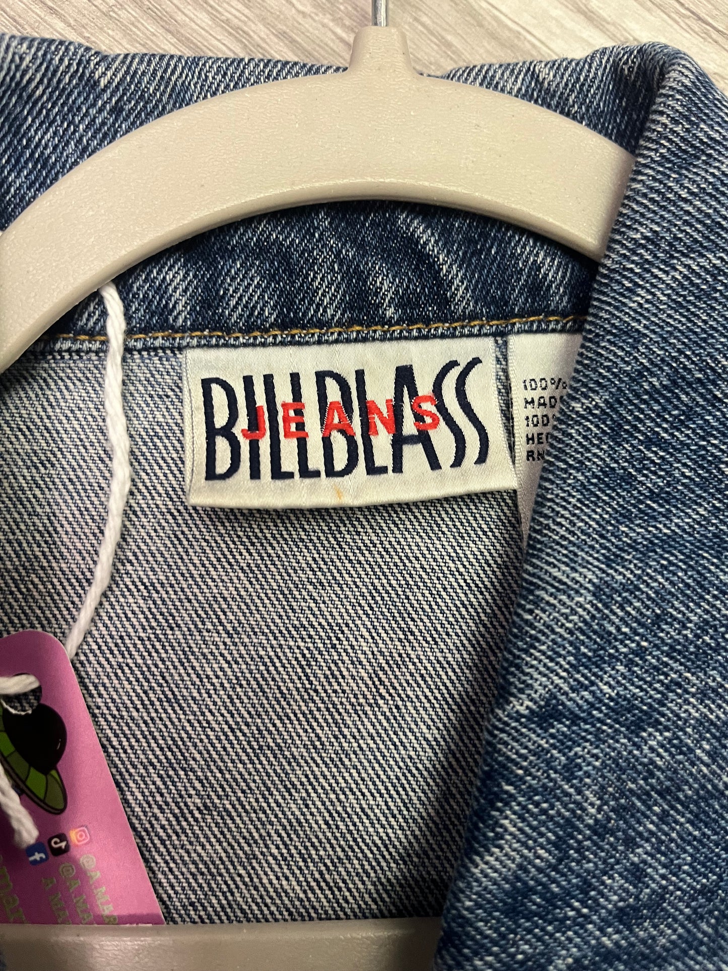 Vintage BillBlass Cutoff Jean Jacket