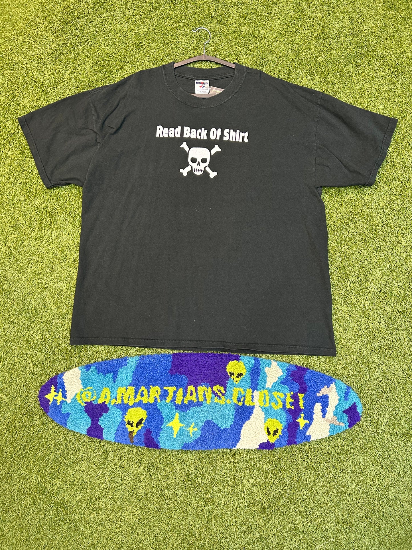 Y2K Read Bak Of Shirt Funny Tee