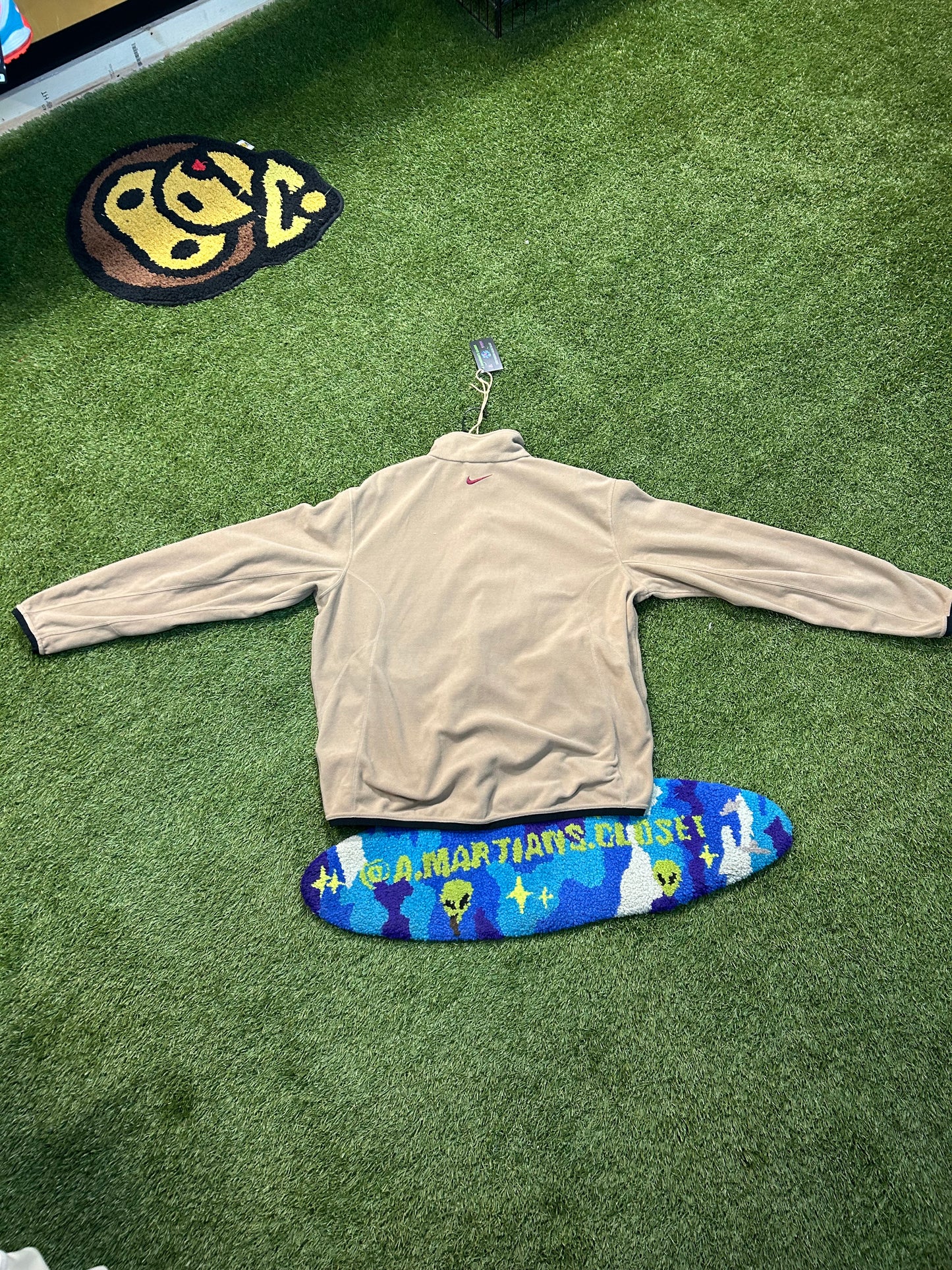 Y2K Nike Sand Jacket Single Little Swoosh