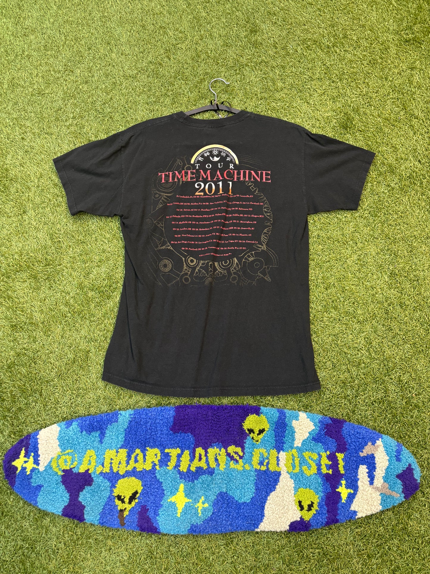 The Band Rush Time Machine Tour 2011 Tee