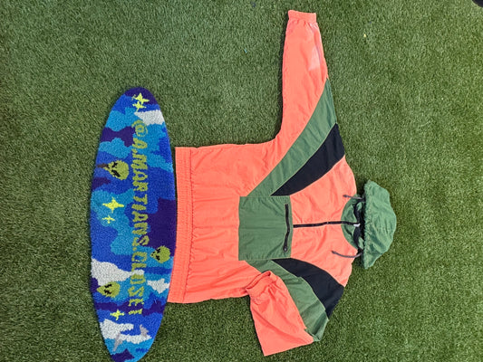 Vintage shell shock wind breaker