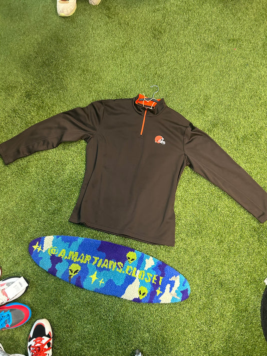 New Age Cleveland Browns QrtZip Jacket