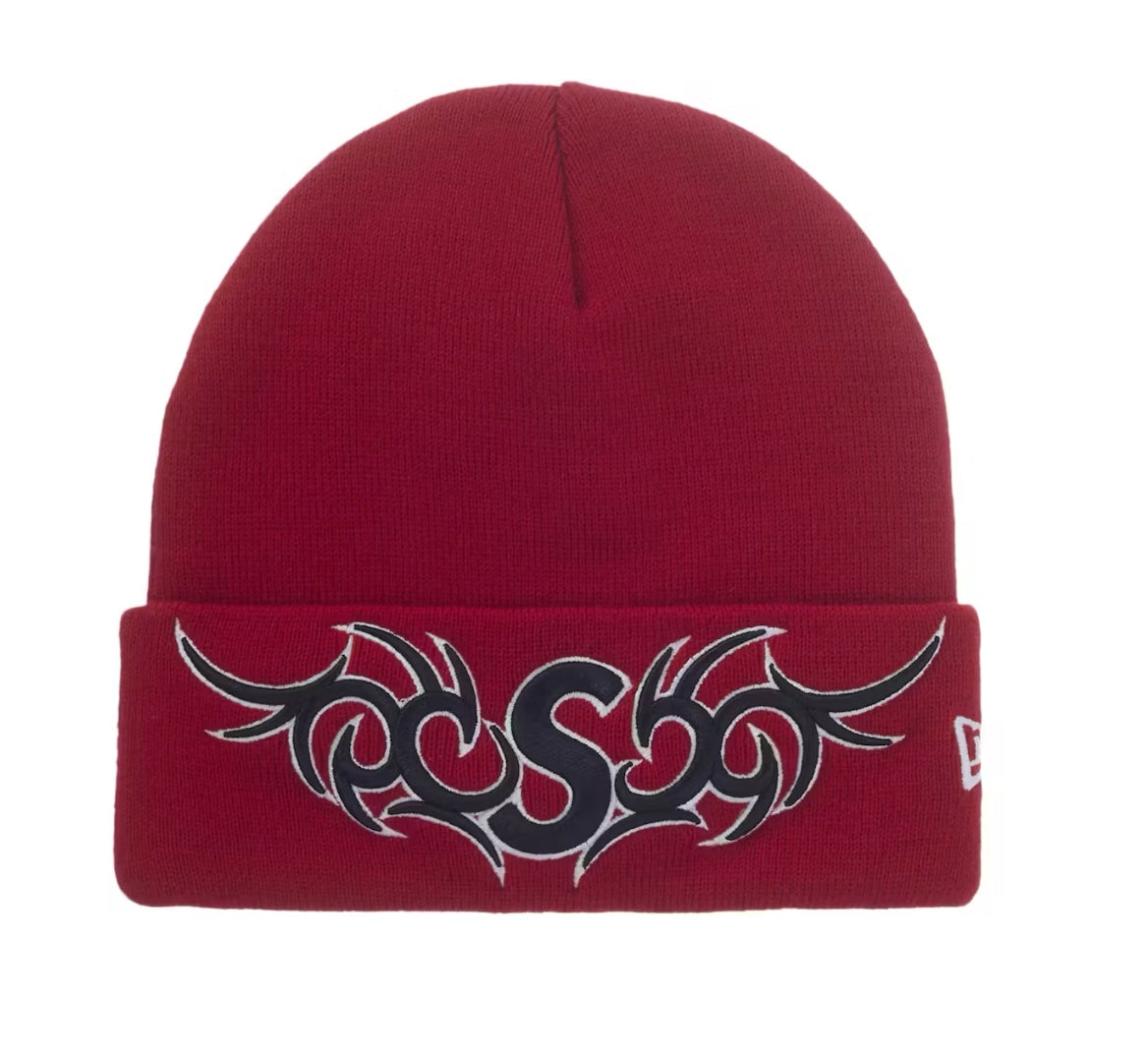 Supreme New Era Tribal S Logo Beanie
