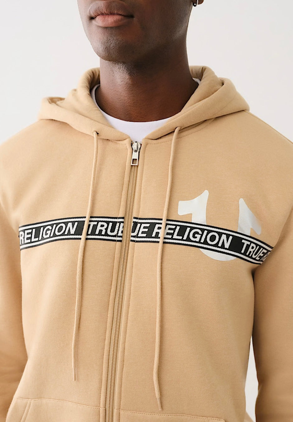 True Religion Foil Taping Zip Jacket