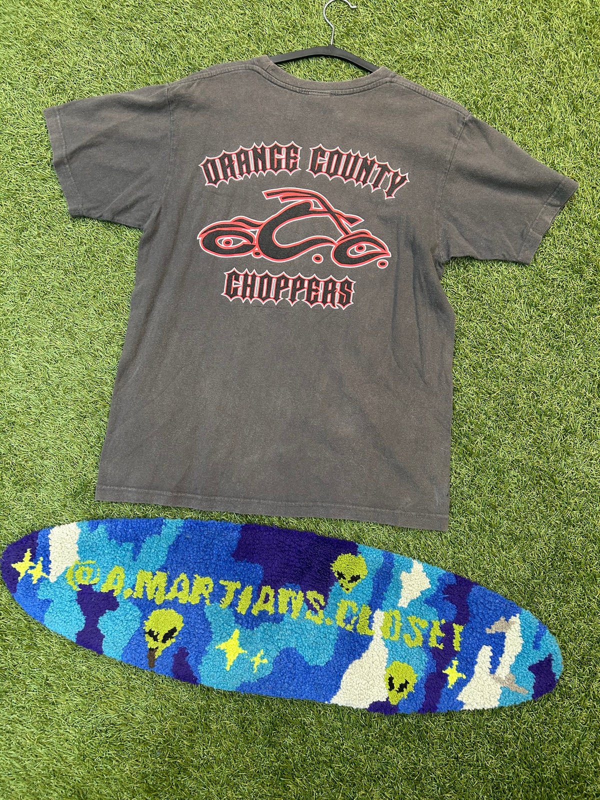 Y2K Grey Orange County Choppers Tee