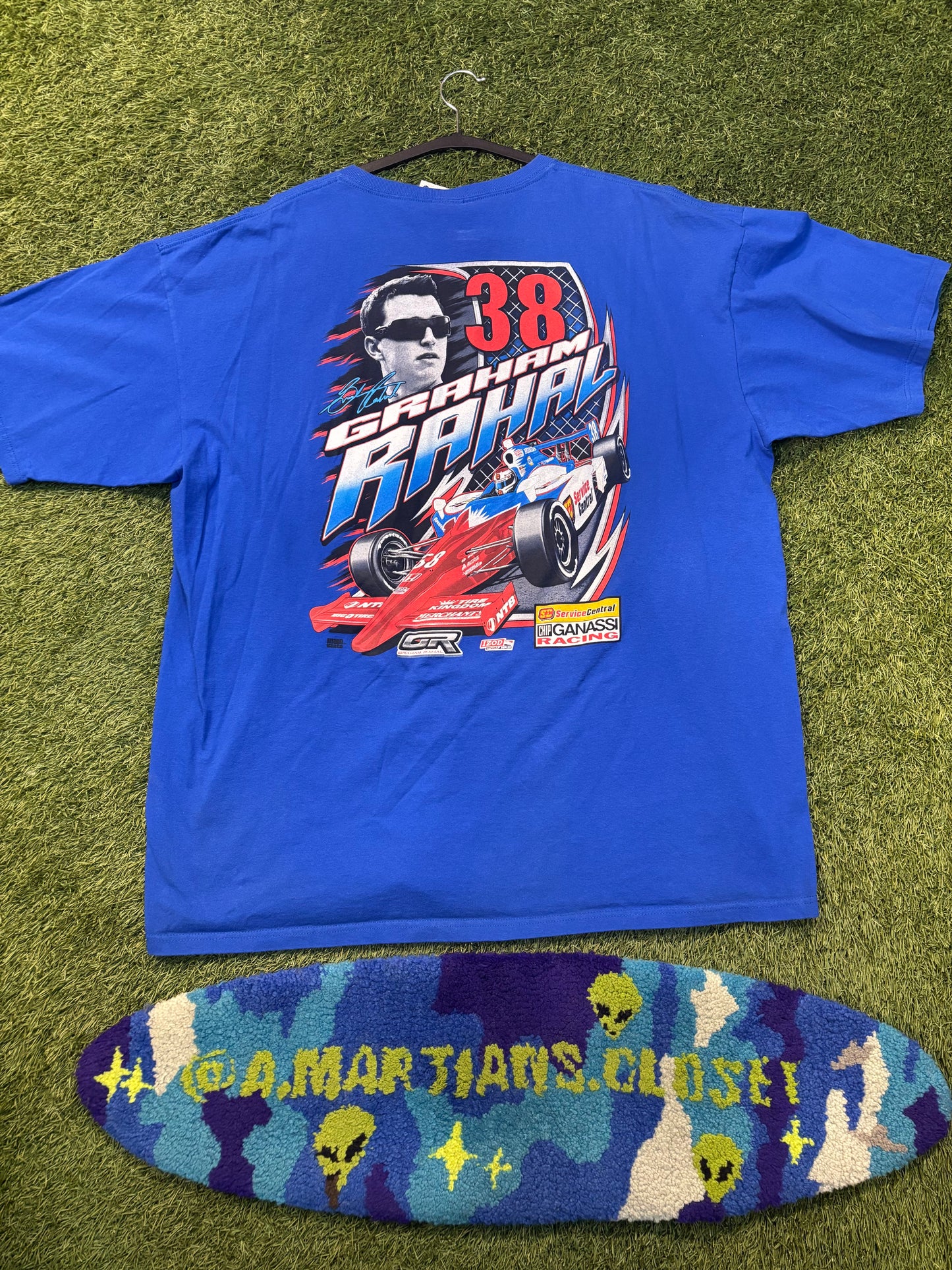 Y2k Graham Rahal Indy Car Series Honda Racing Tee