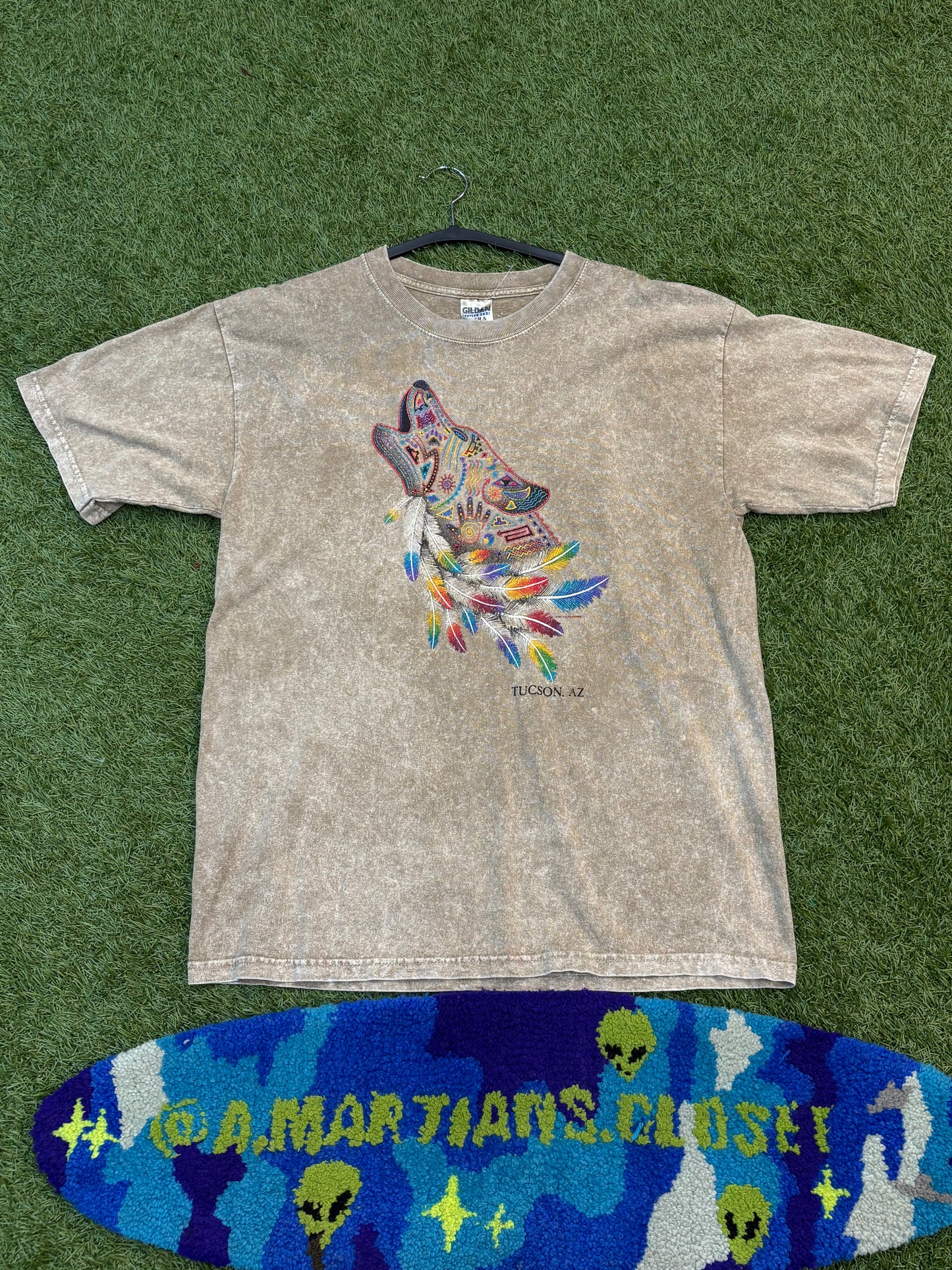 Vintage Native American Wolf Tee